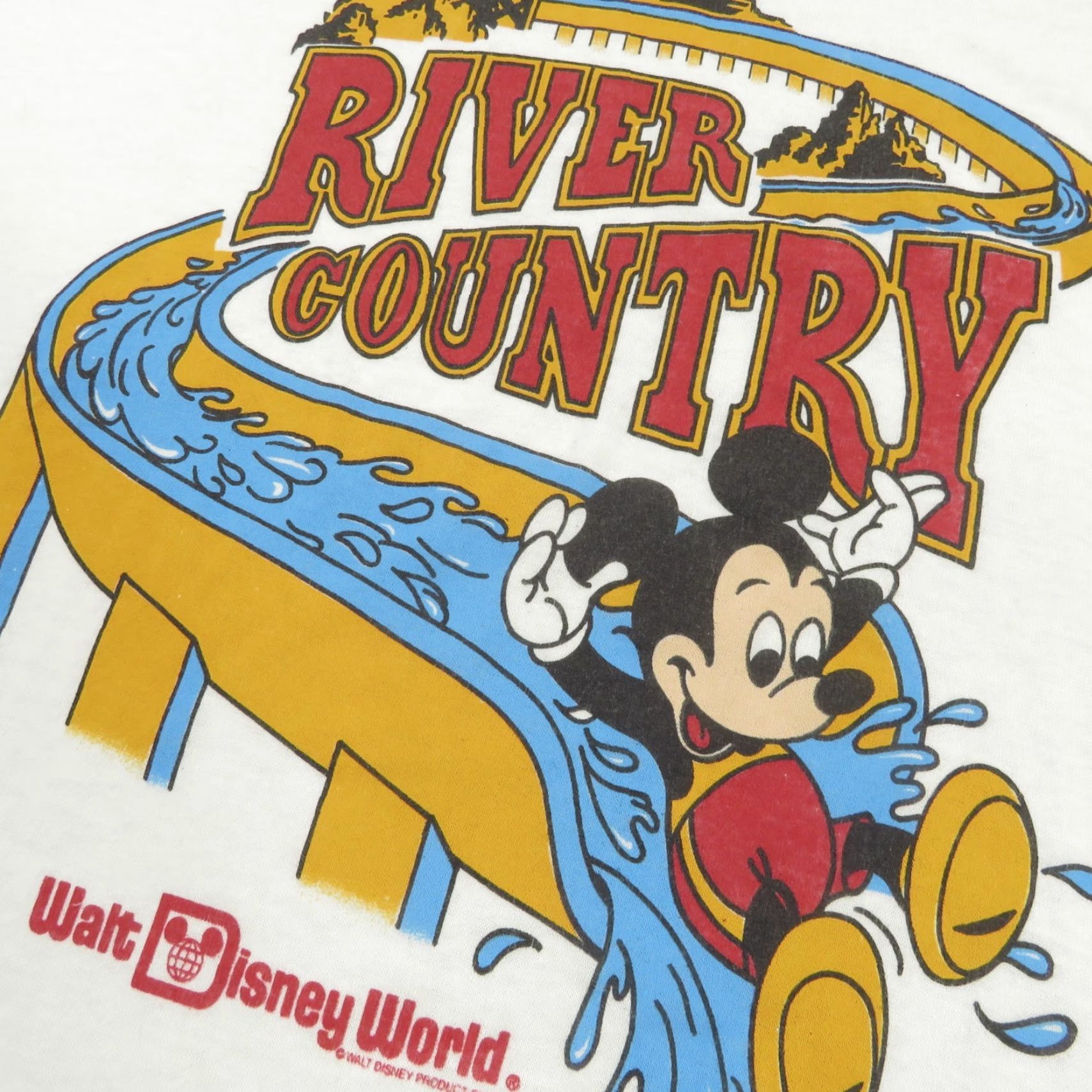 Disney VINTAGE Disney Shirt Mens XL 80s Made in USA 50/50 Single Stitch River Country T Size US XL / EU 56 / 4 - 3 Thumbnail