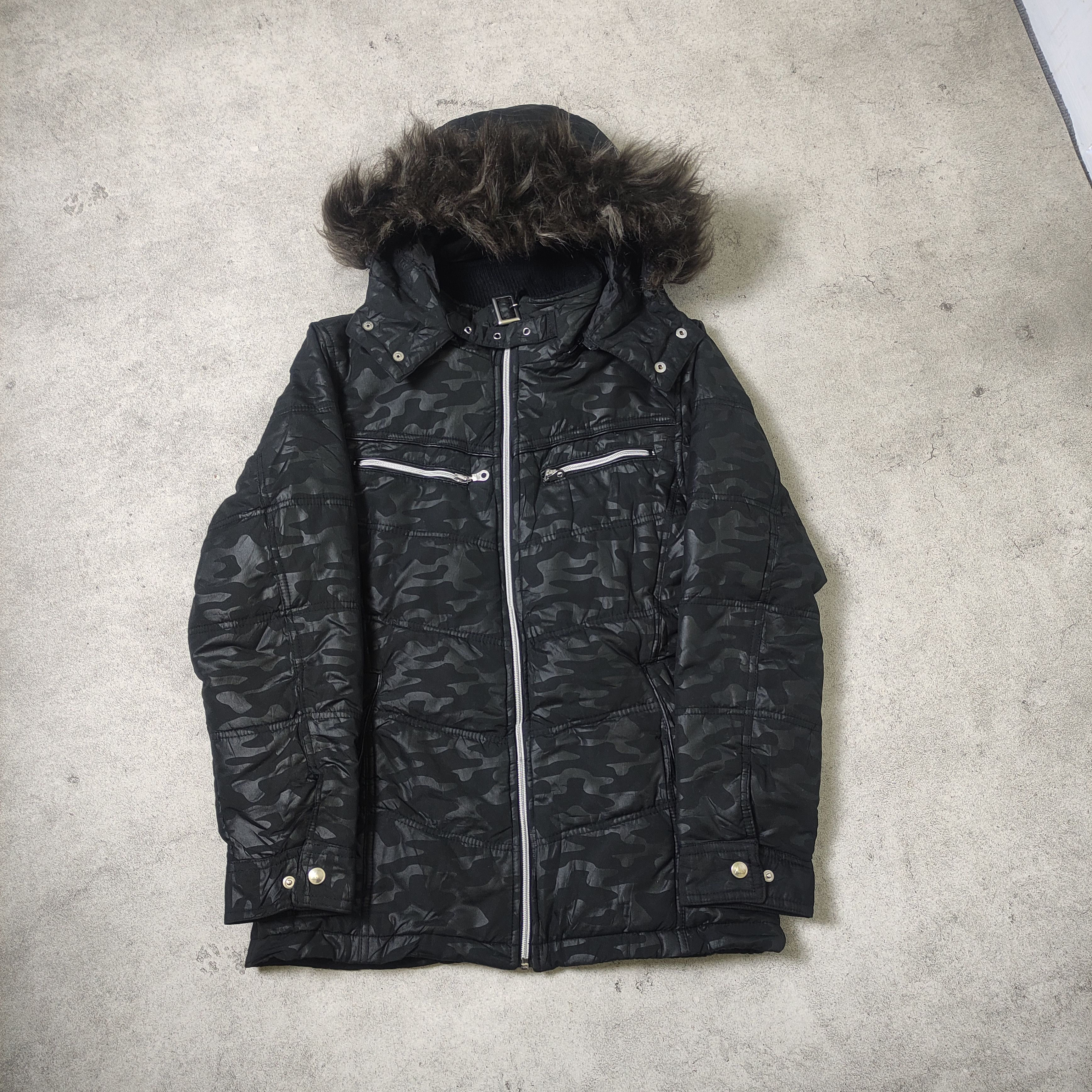GOSTAR DE FUGA × Japanese Brand × Tornado Mart Airwalk Camo Fur Jacket style Tornado Mart Size US M / EU 48-50 / 2 - 3 Thumbnail