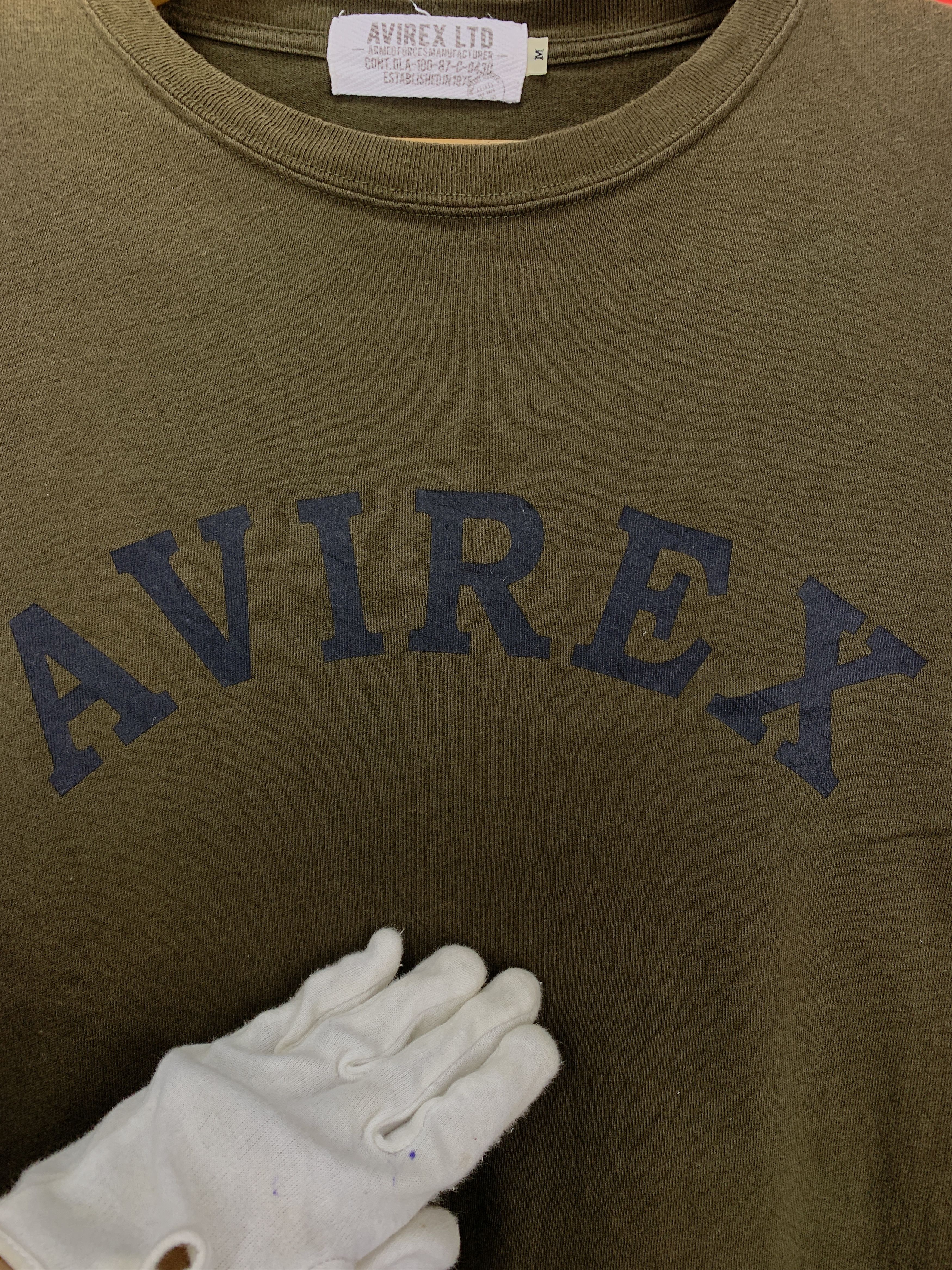 Avirex AVIREX Long Sleeve T Shirt #2077/16 Size US S / EU 44-46 / 1 - 2 Thumbnail