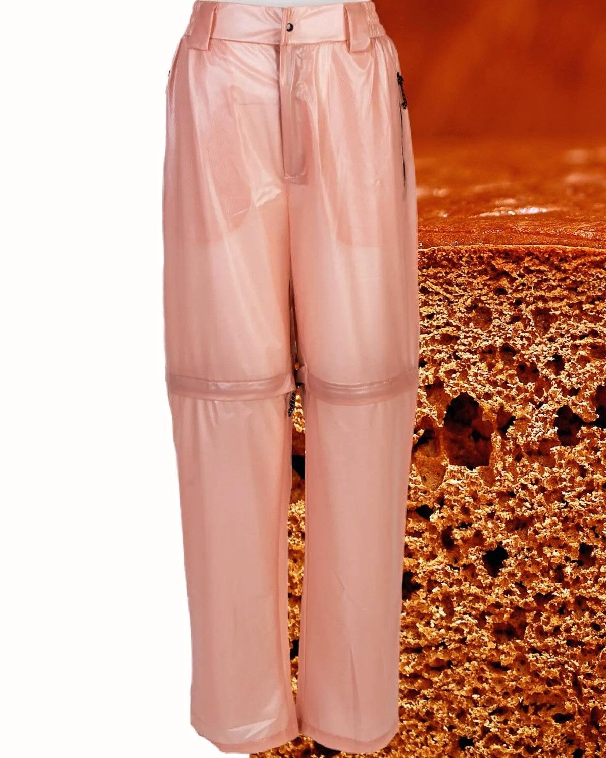 image of Rains Ultra Light Shadow Blush Unisex Pants in Pink, Men's (Size 32)