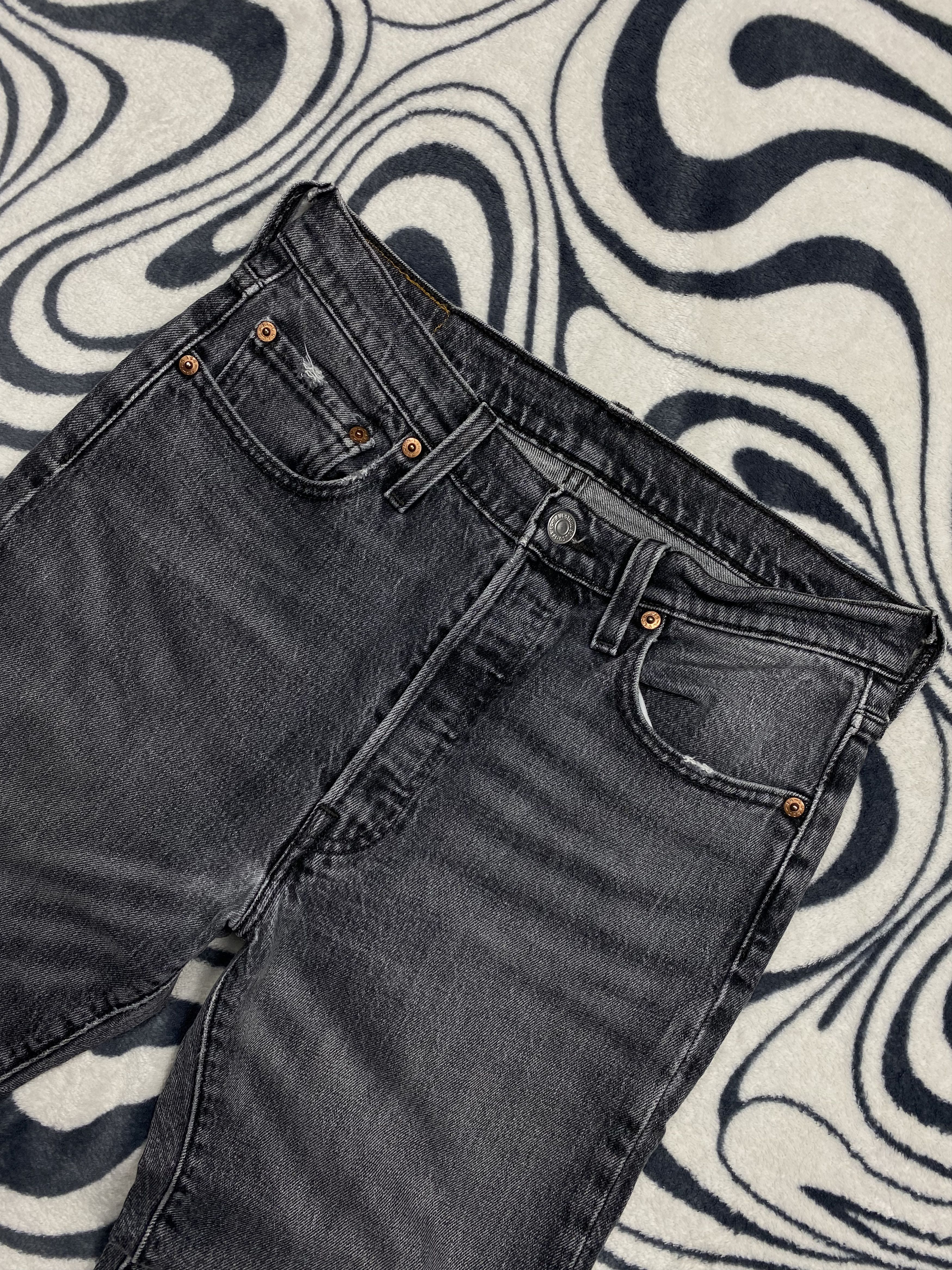 Levi's Levi's 501 Washed Denim Pants Jeans Size US 28 / EU 44 - 7 Thumbnail