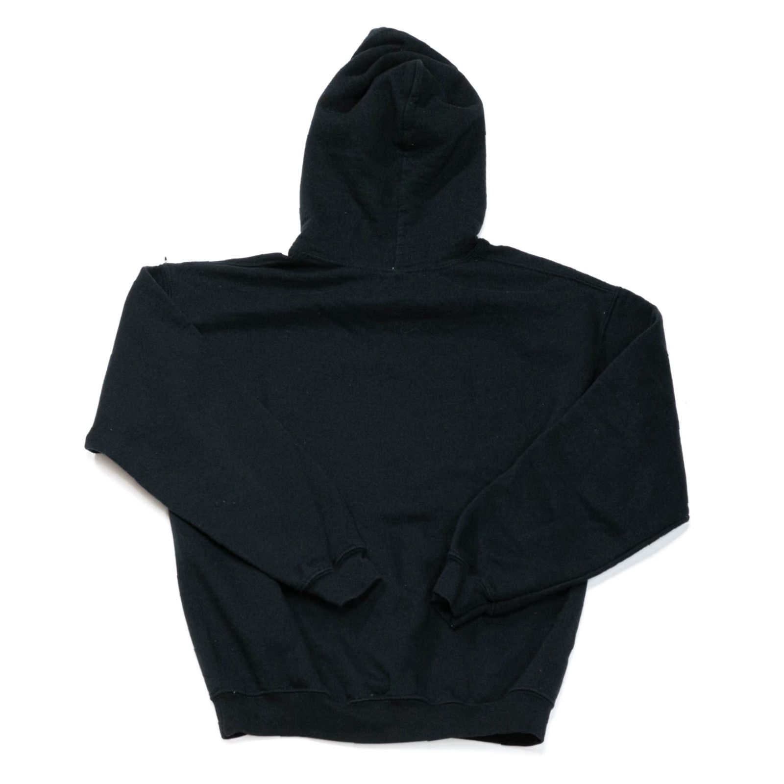 Vintage Danganronpa Hoodie Mens Adult M Black Logo Graphic Print Pullover Sweatshirt Anime Despair Arc 3 22x26 Size US M / EU 48-50 / 2 - 8 Thumbnail