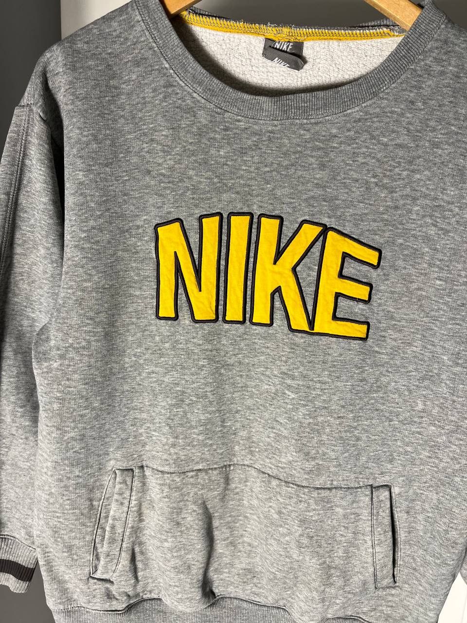 Nike VINTAGE NIKE BIG LOGO SWEATSHIRT RETRO DRILL SWOOSH Y2K 90s Size US XS / EU 42 / 0 - 7 Thumbnail