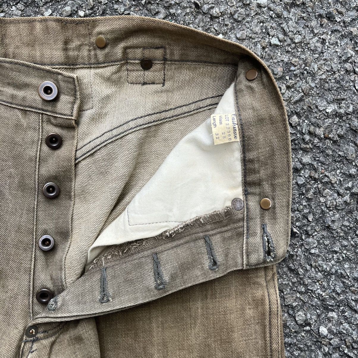 Cushman 1980s 70s Cushman Lot 22300 Vintage Workwear Pant Union Made Size US 28 / EU 44 - 6 Thumbnail
