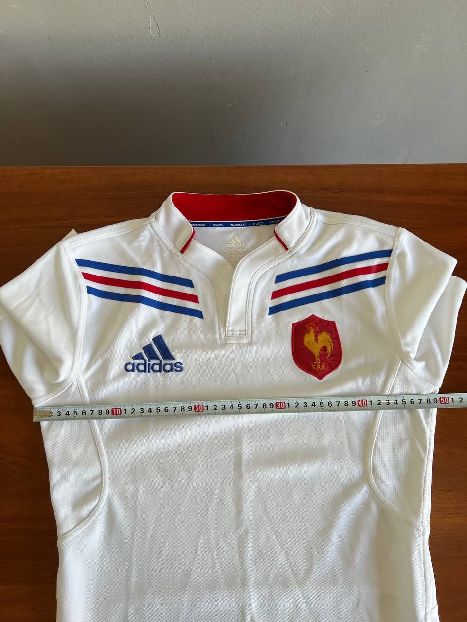 Adidas 2012/13 FRANCE TEAM AWAY RUGBY UNION SHIRT JERSEY ADIDAS SzS Size US S / EU 44-46 / 1 - 14 Thumbnail
