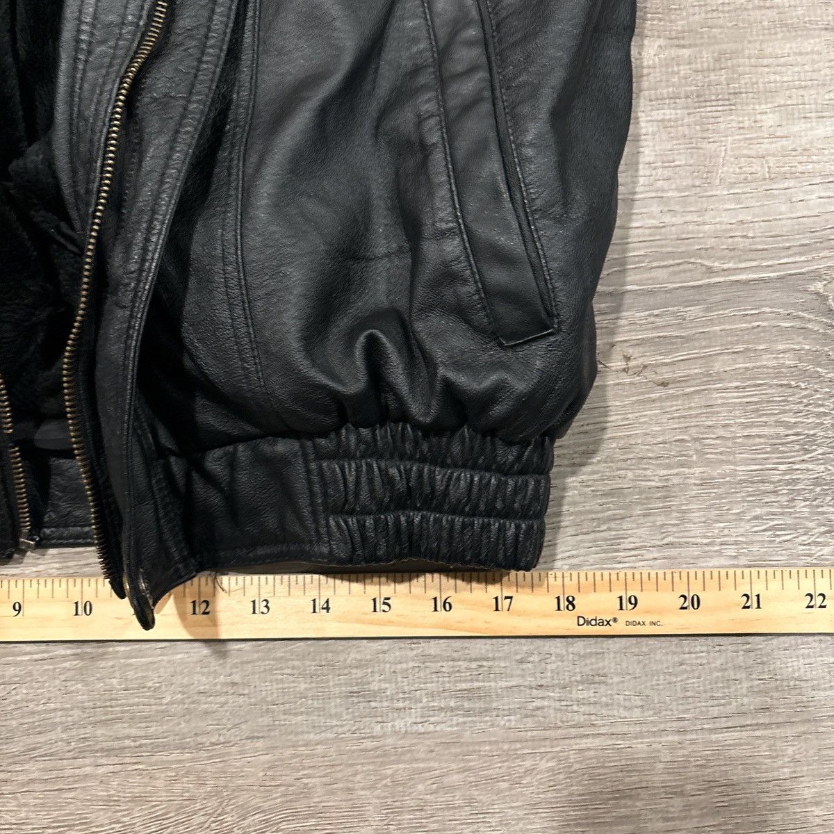Other Boxy Leather Black Jacket Size US S / EU 44-46 / 1 - 2 Thumbnail