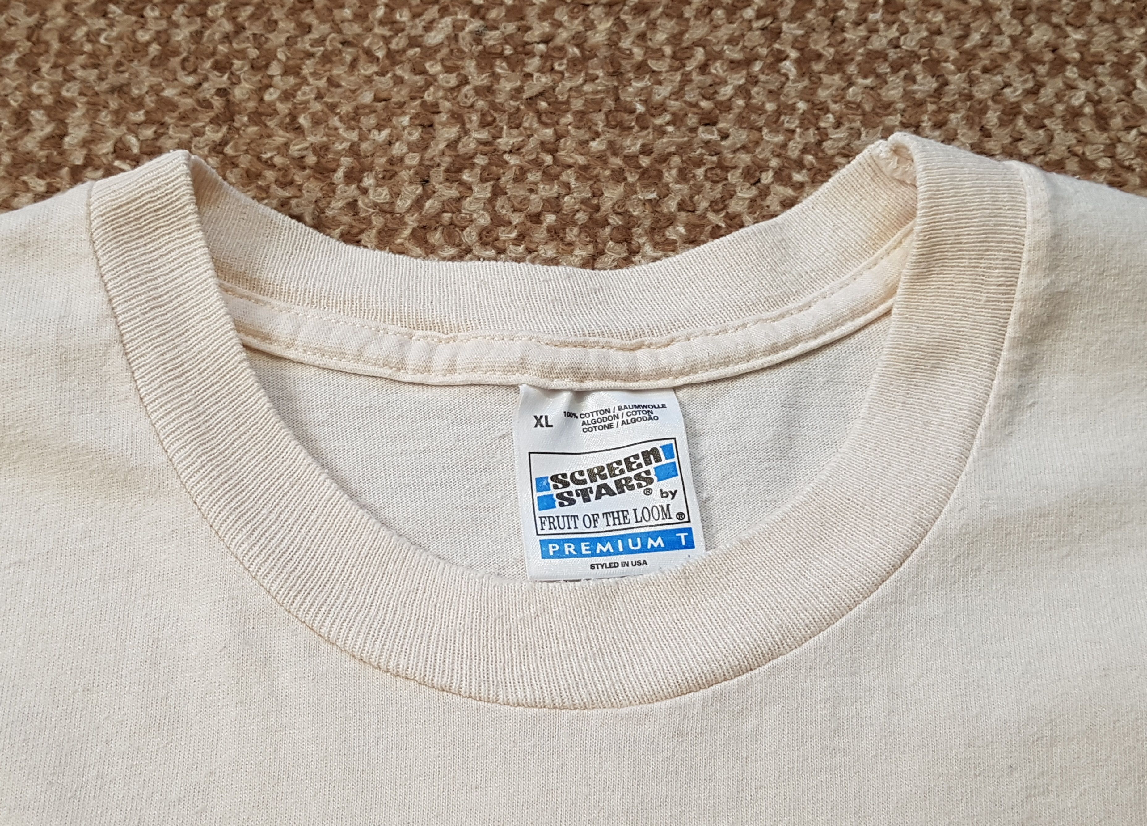 Vintage Mr. Flowers A Damned Fine Ale Vintage 90s Single Stitch Tee Size US XL / EU 56 / 4 - 16 Thumbnail