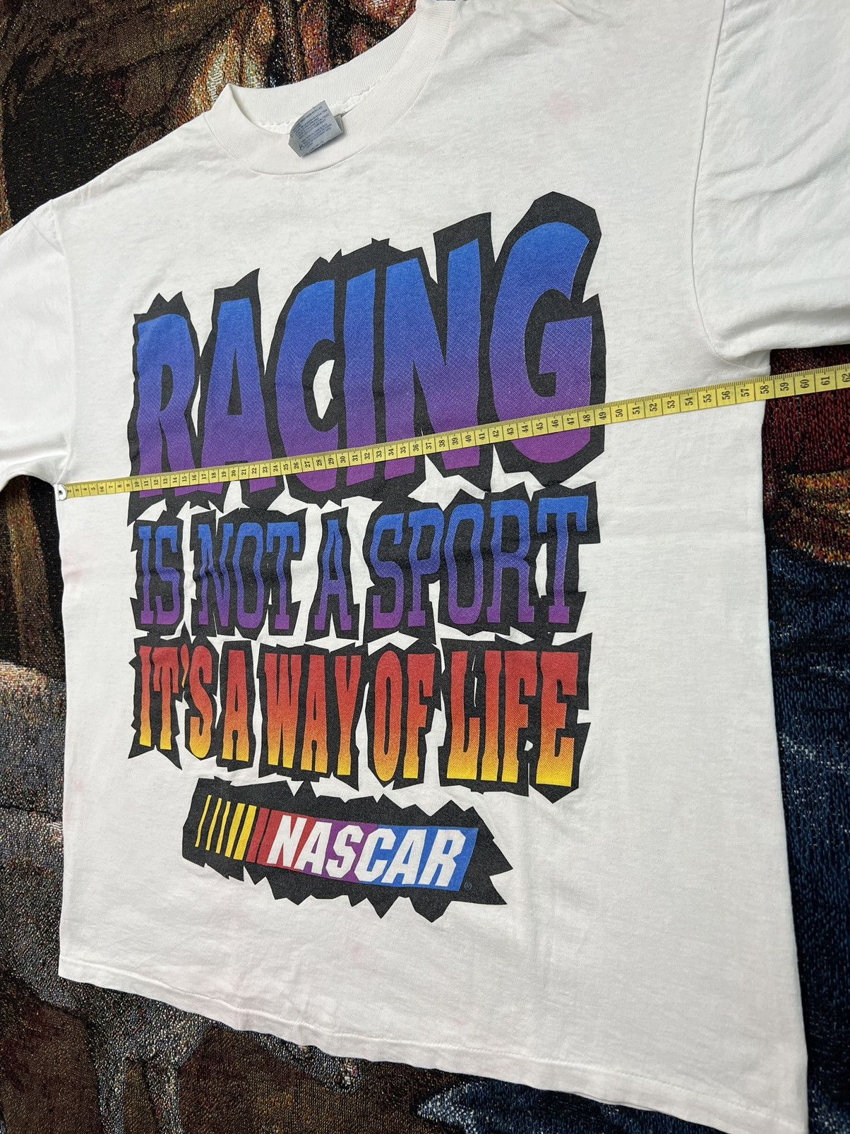 NASCAR Vintage NASCAR Quotes Tee Size US L / EU 52-54 / 3 - 11 Thumbnail