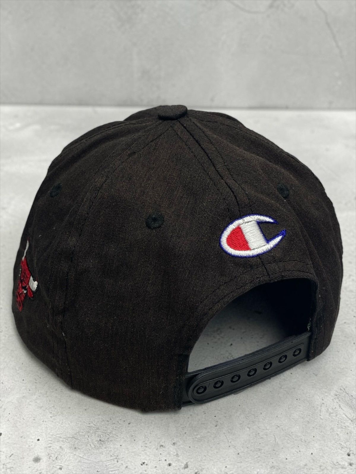 Champion 1994 Chicago Bulls Champion Vintage NBA Cap Supreme Style Size ONE SIZE - 7 Thumbnail