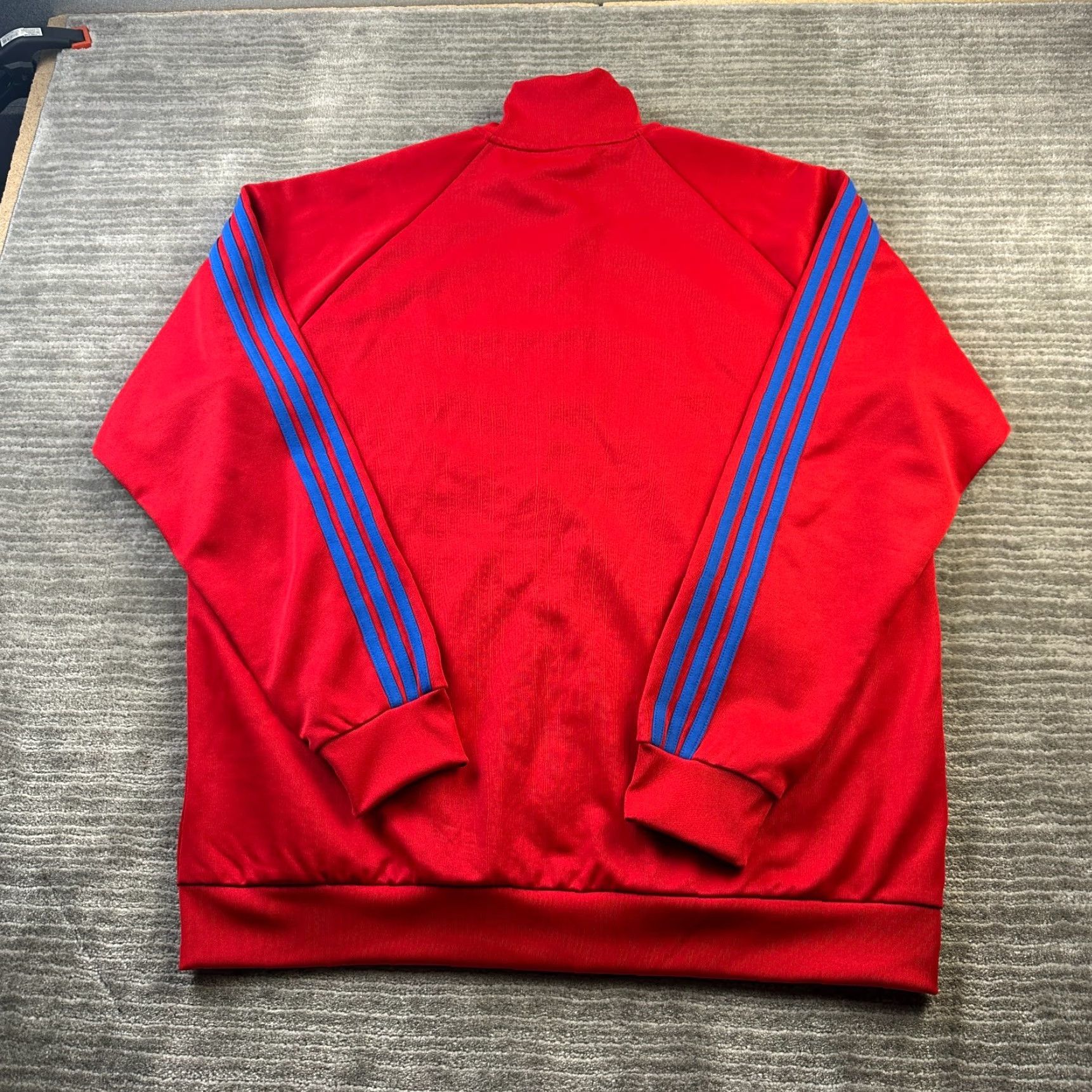 Adidas Adidas Jacket Mens Extra Large Red Originals Trefoil Firebird Track SST TT Size US XL / EU 56 / 4 - 2 Thumbnail