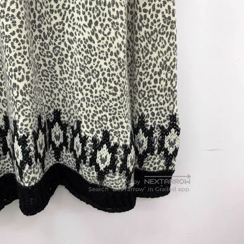 Valentino Valentino Color-blocked leopard print jacquard cotton wool Size S / US 4 / IT 40 - 4 Thumbnail