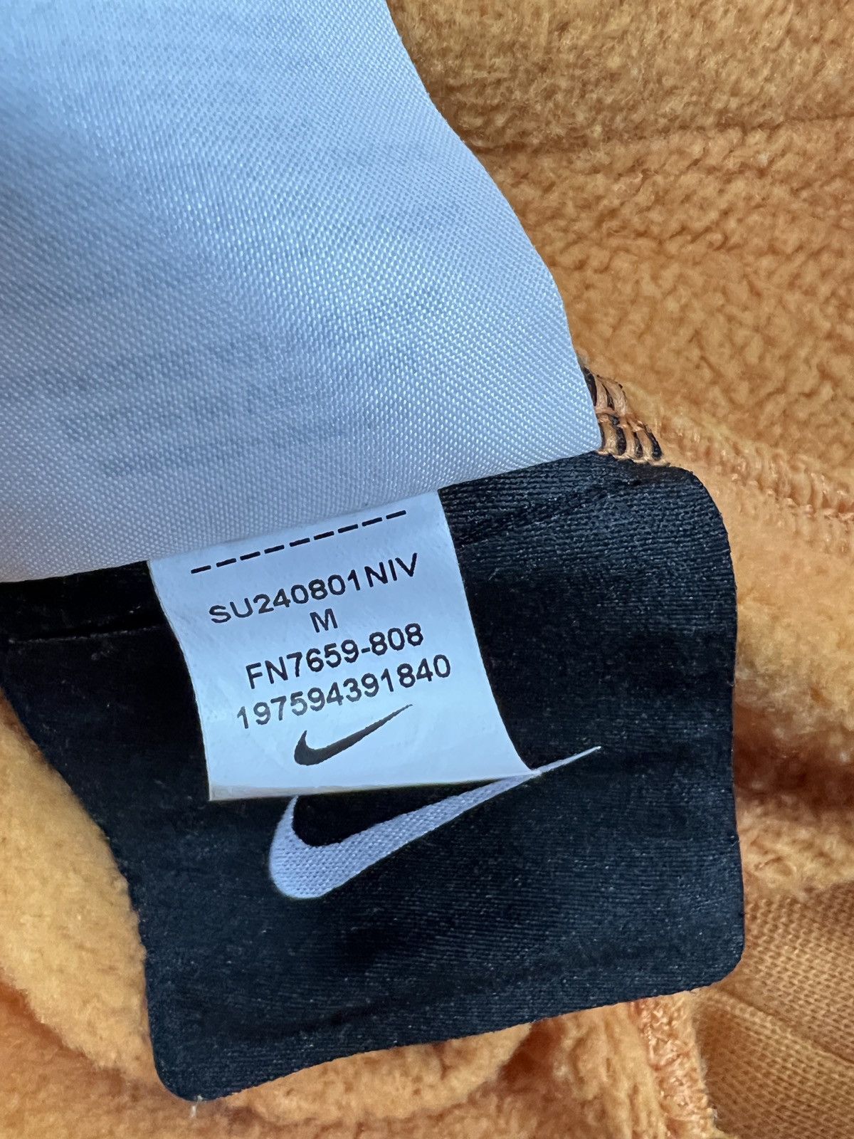 NOCTA × Nike Nike x NOCTA Custom Bleached Tie-Dye Center Swoosh Hoodie Size US M / EU 48-50 / 2 - 15 Thumbnail