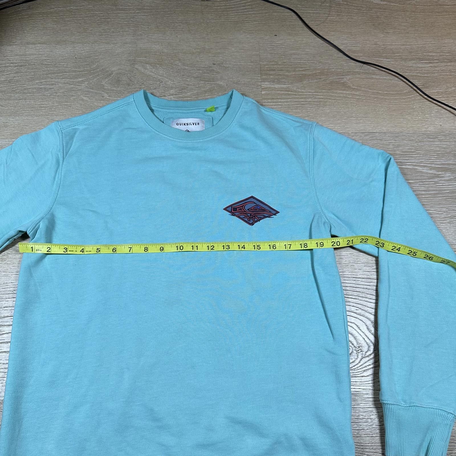 Quiksilver Quiksilver Men's Sweatshirt S Blue Casual Pullover Size US S / EU 44-46 / 1 - 10 Thumbnail
