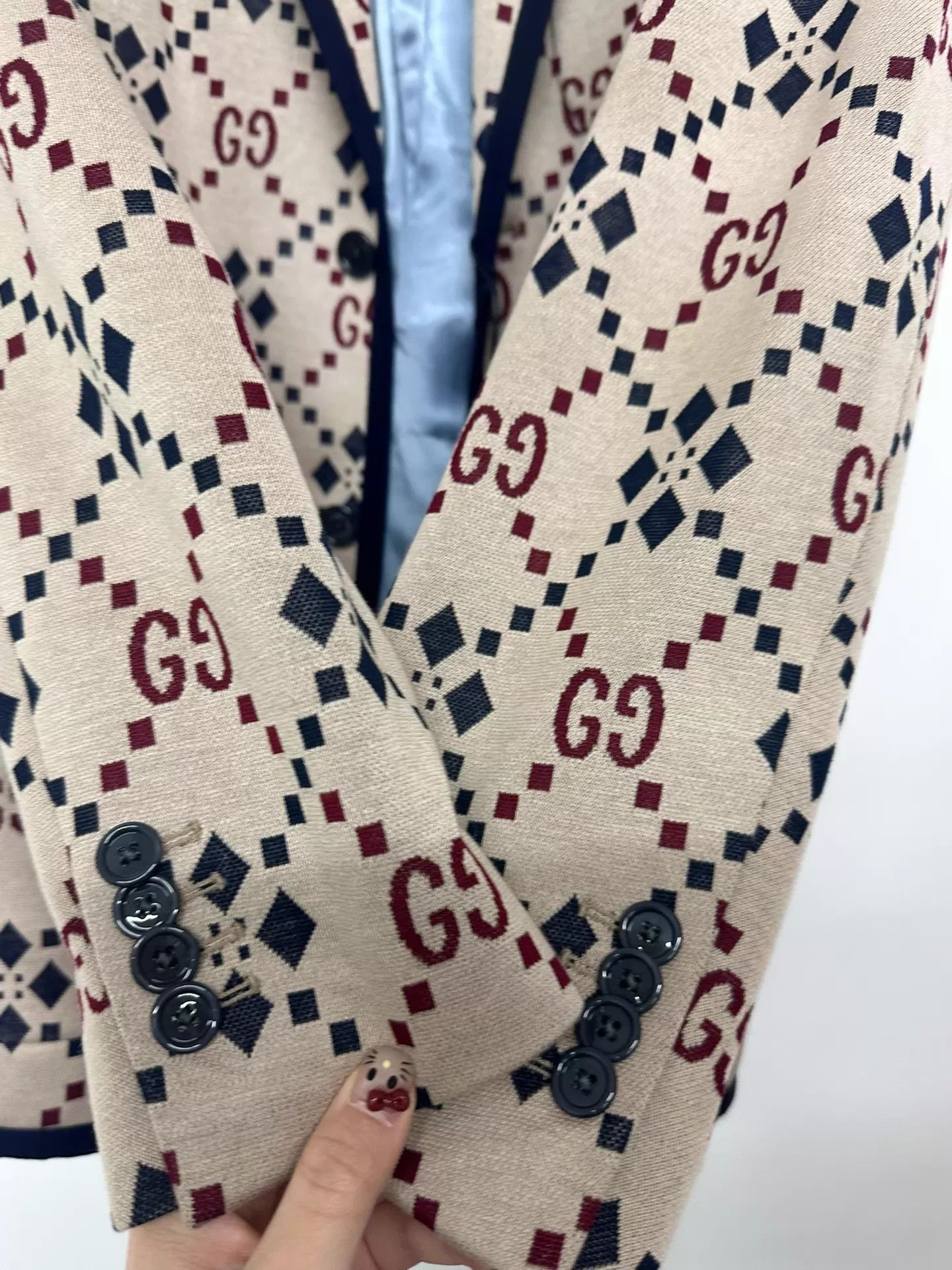 Gucci Gucci All Over Print Jacket Men's 44 With Tags Size US S / EU 44-46 / 1 - 5 Thumbnail