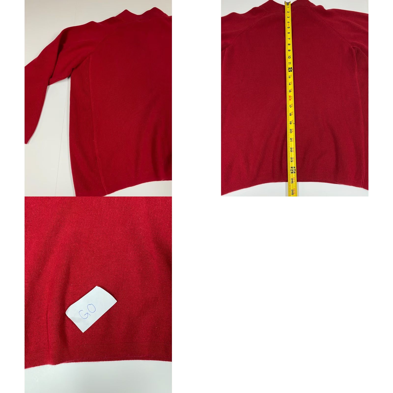 Izod IZOD Sweater Pullover 1/4 Zip Red Knit Mock Neck Mens M Regular Logo 90s 2000s Vintage? Size US M / EU 48-50 / 2 - 8 Thumbnail