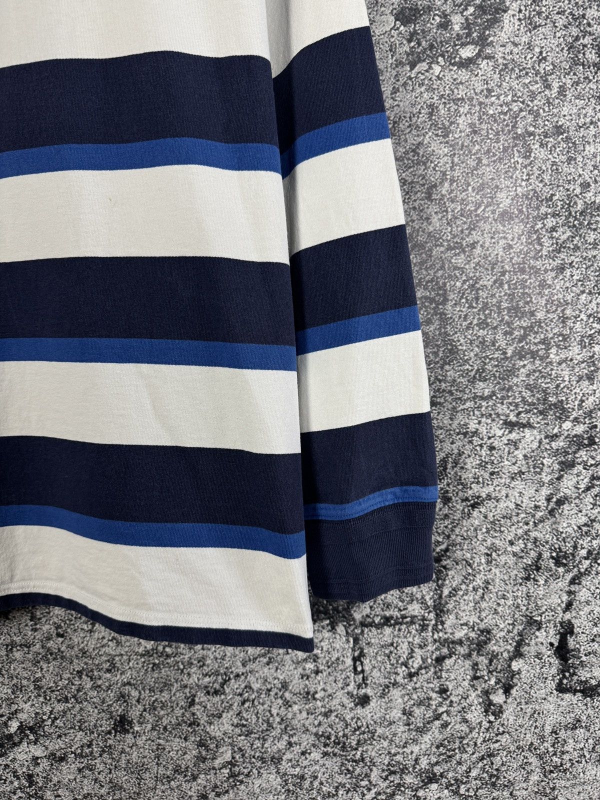 Polo Ralph Lauren Polo Ralph Lauren Polo Long Sleeve Striped Rugby Shirt XL Size US XL / EU 56 / 4 - 15 Thumbnail