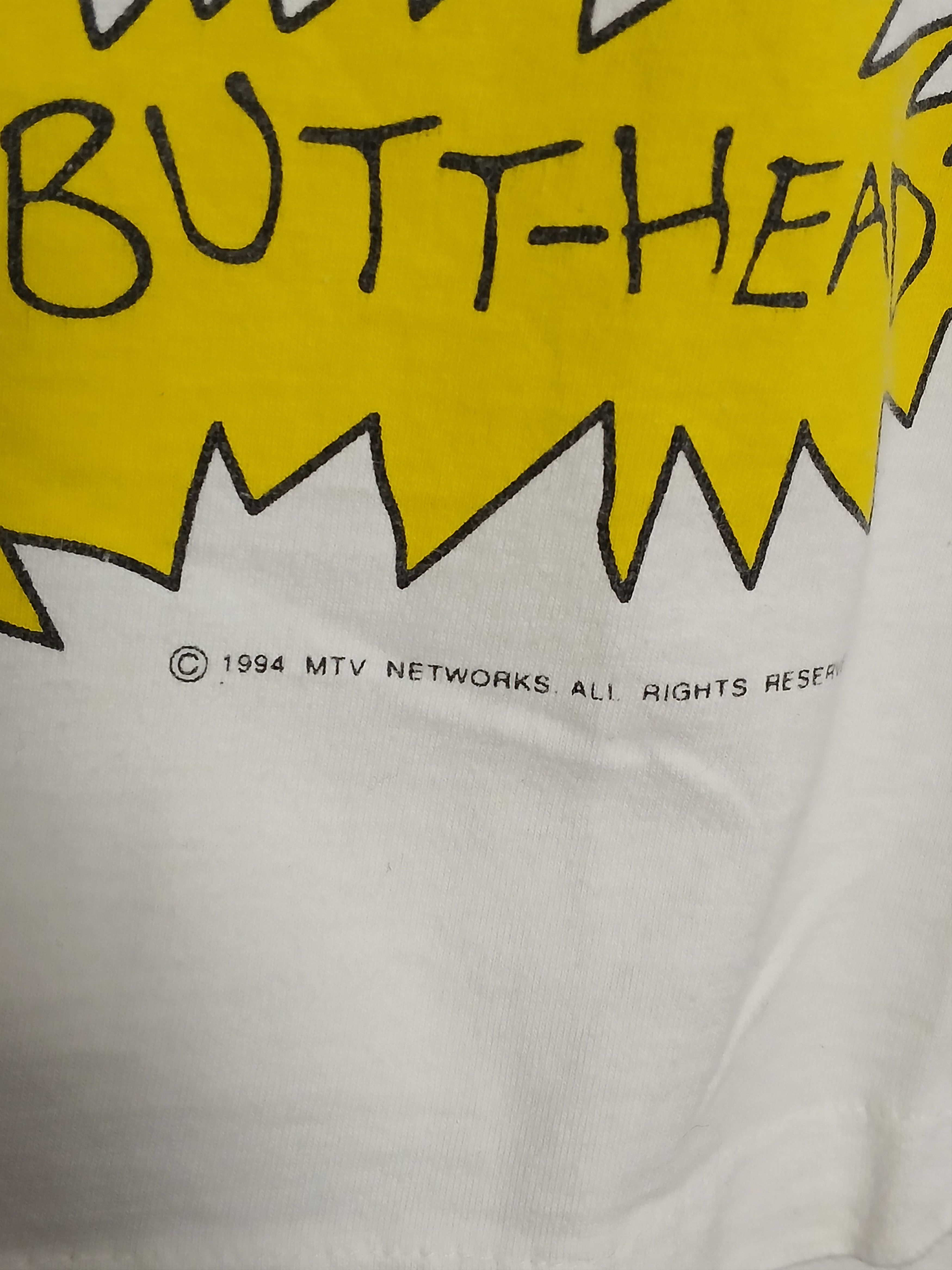 Mtv × Vintage Vintage 1994 MTV Beavis And Butt-Head Single Stitch T-Shirt Size US L / EU 52-54 / 3 - 4 Thumbnail