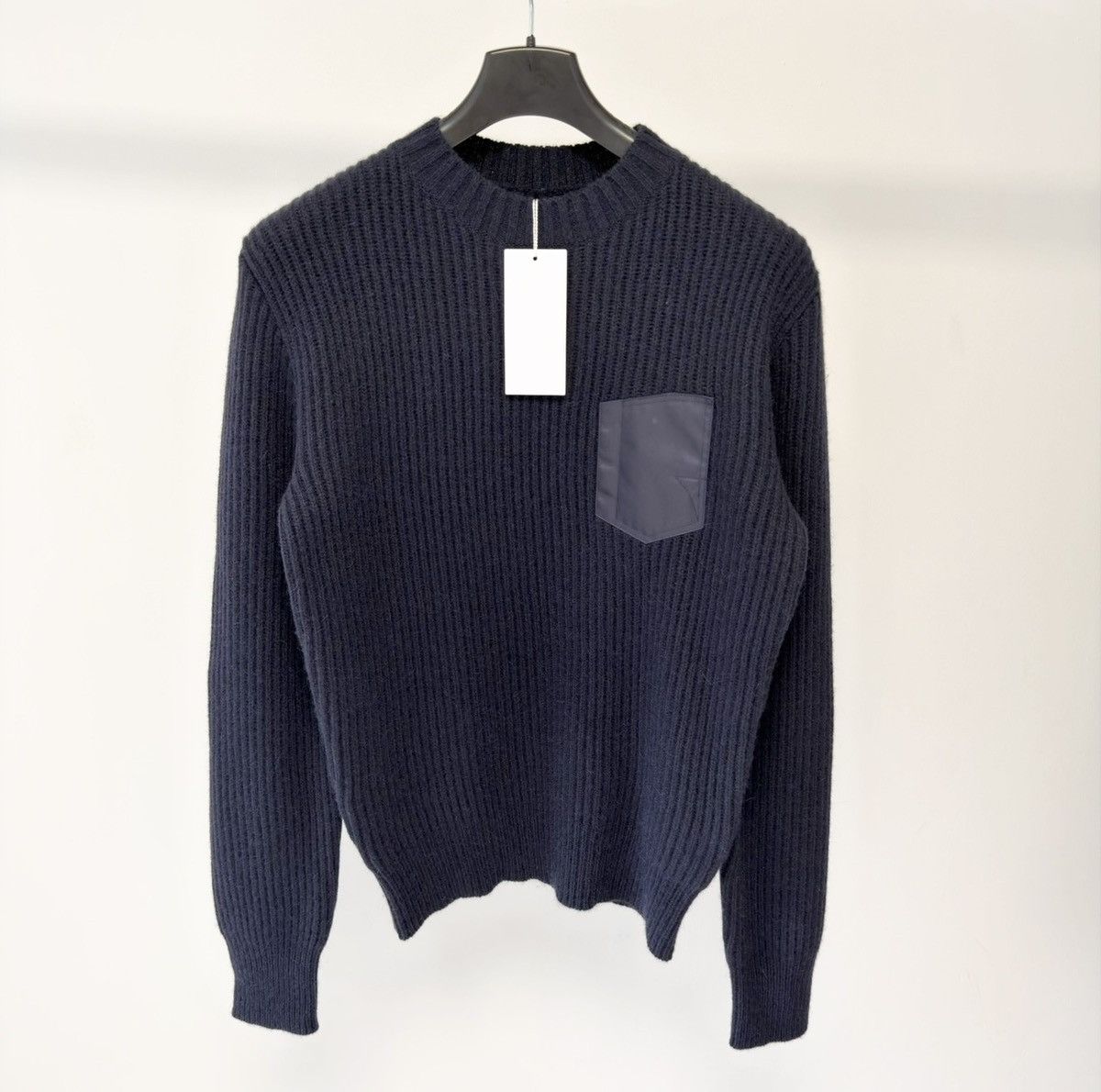 Maison Margiela A/W 21 Ribbed Wool ‘Officer’ Sweater Size US XL / EU 56 / 4 - 1 Thumbnail
