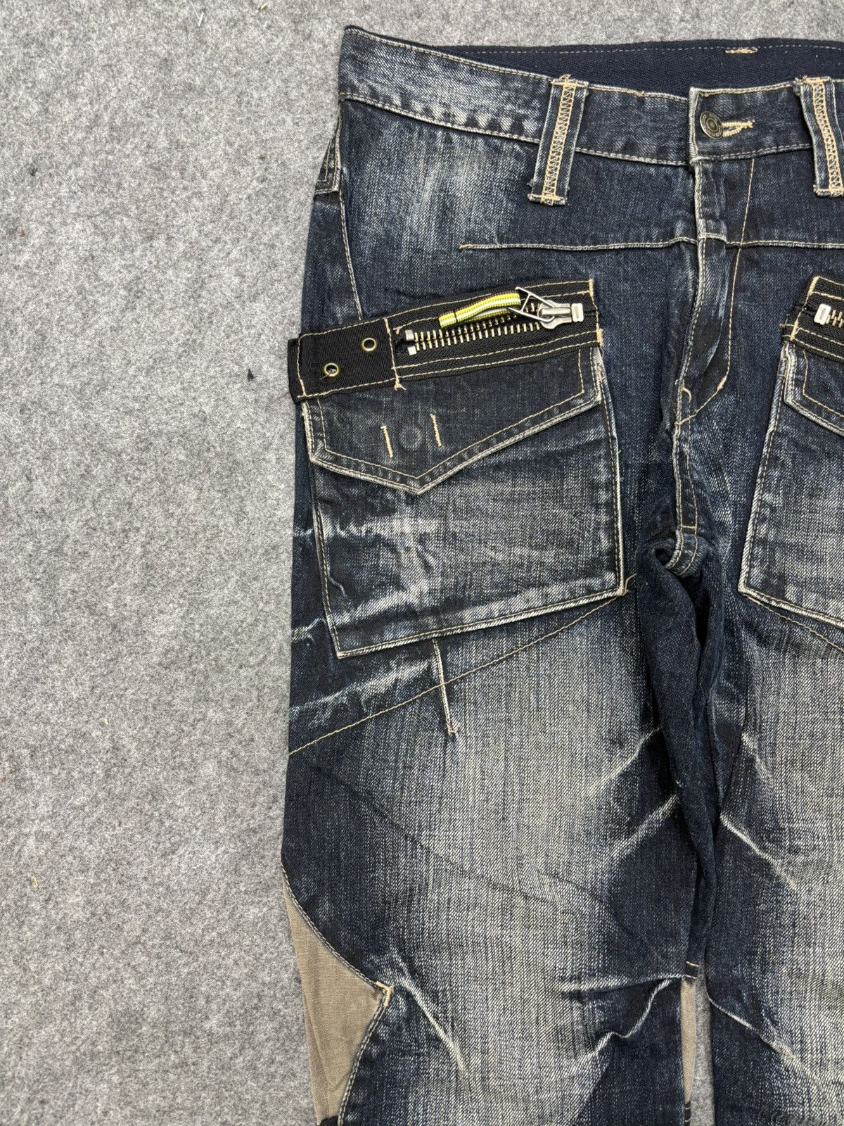 PPFM PPFM Very Rare Archival Skinny Jeans Cool Zipper F631 Size US 32 / EU 48 - 20 Thumbnail