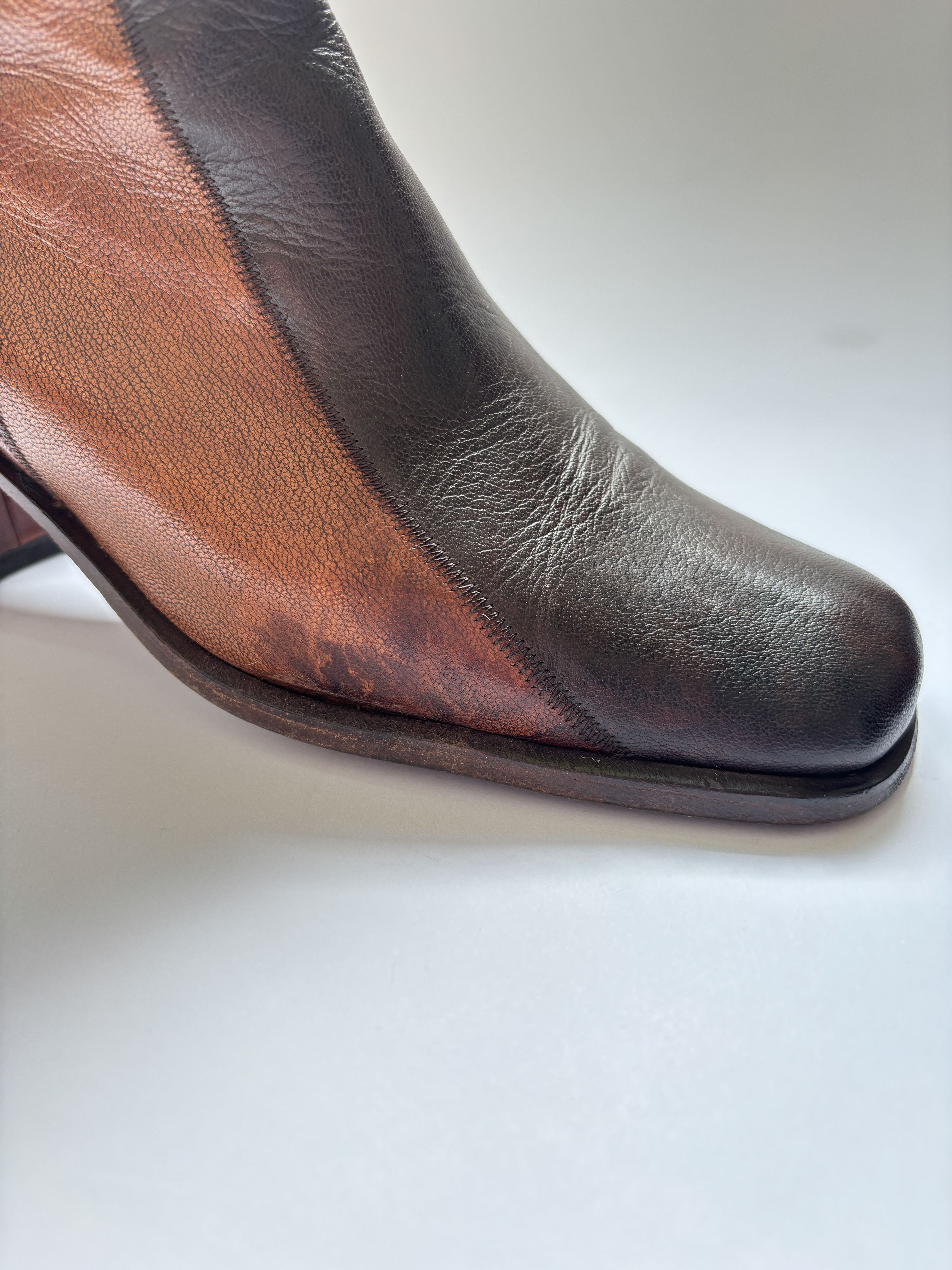 Miu Miu ⚡️QUICK SALE⚡️Miu Miu Brown Ankle Boots Size US 7.5 / IT 37.5 - 10 Thumbnail