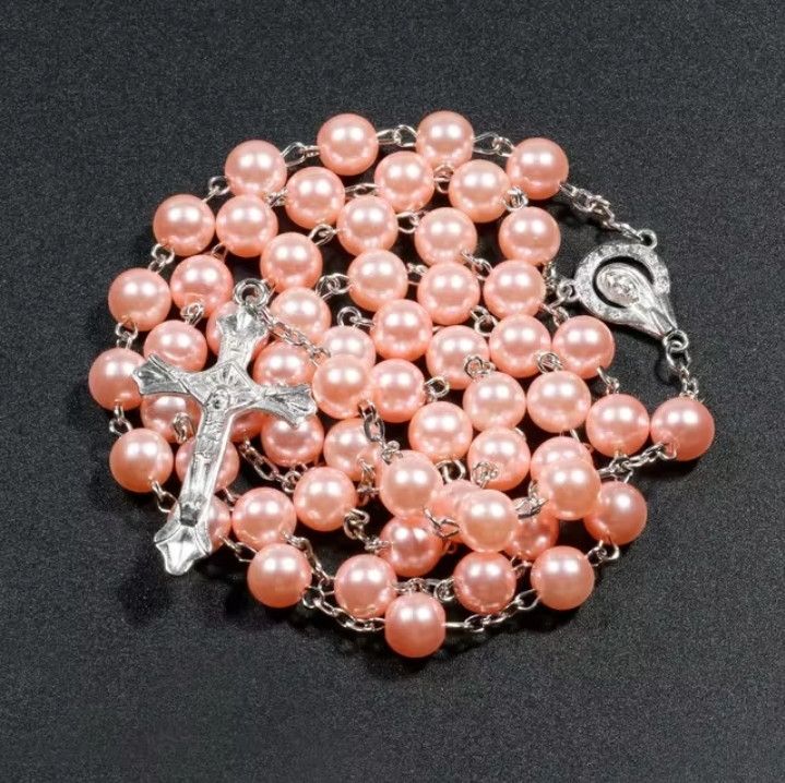 Jewelry Saint Benedict Rosary Necklace Chain Catholic Church Jesus Size ONE SIZE - 4 Thumbnail
