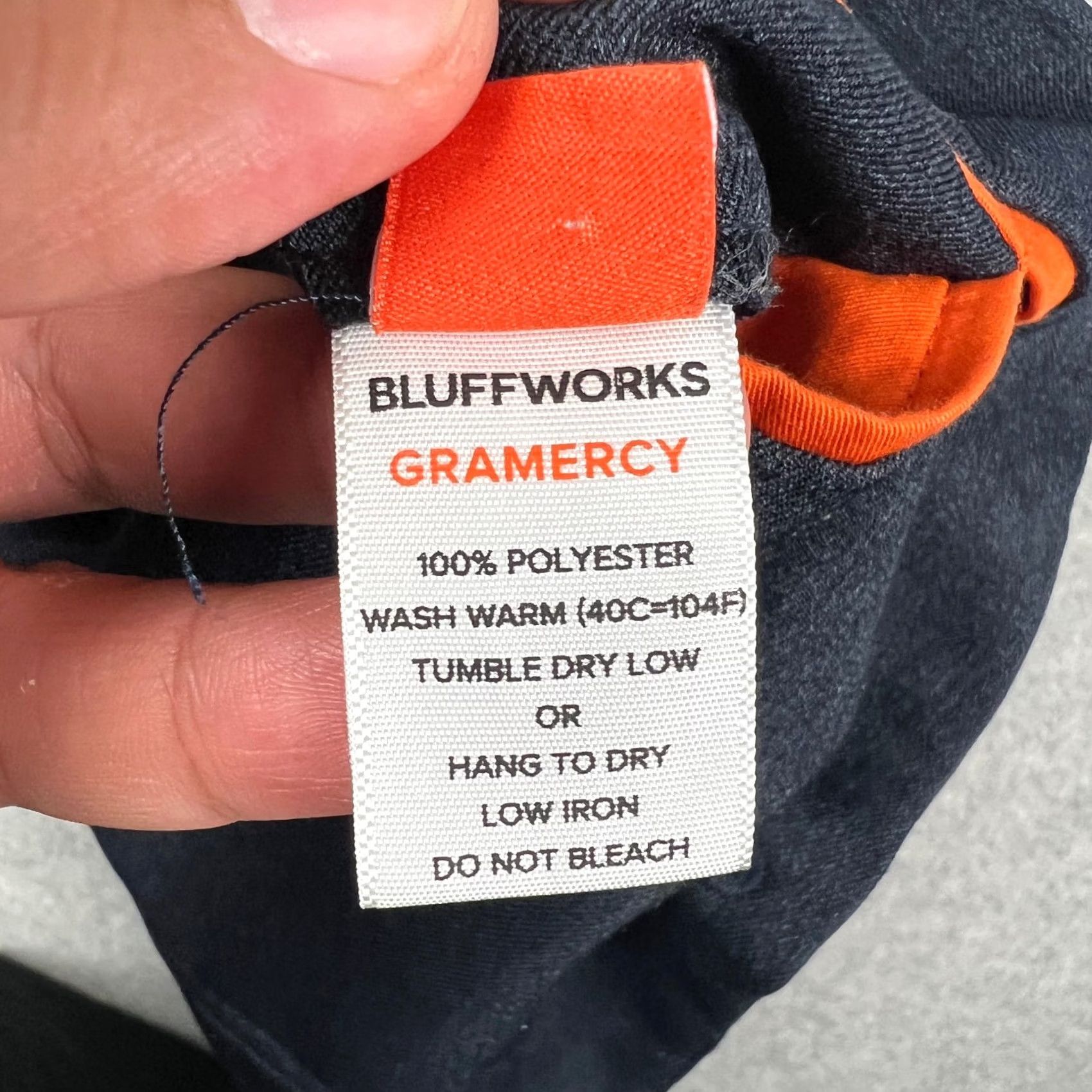 Vintage Bluffworks Gramercy Performance Stretch Blazer Sport Coat 38R Slim Men Blue READ Size 38R - 6 Thumbnail