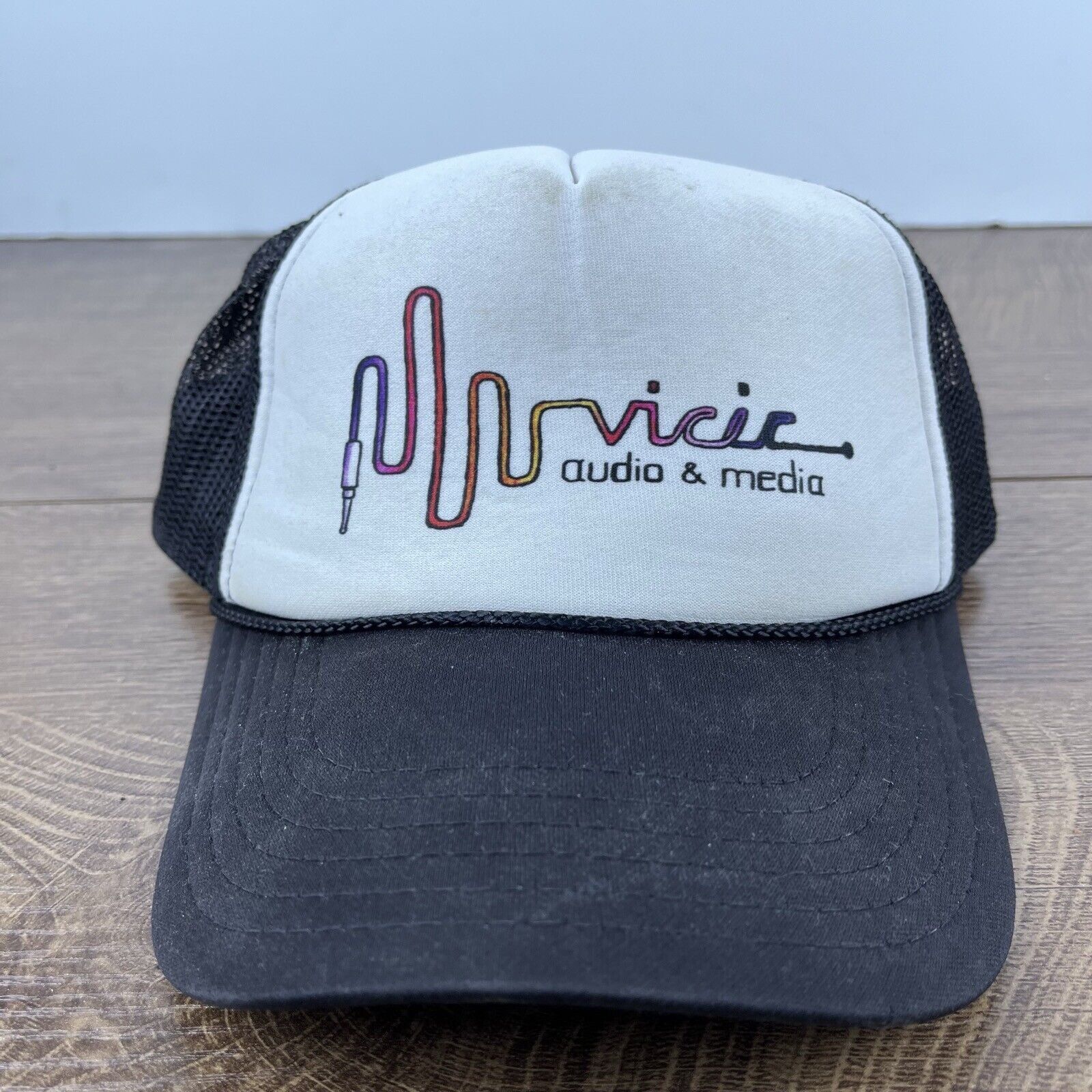 Other Vicic Audio & Media Hat Snapback Hat White Hat Adjustable Wh Size ONE SIZE - 2 Thumbnail