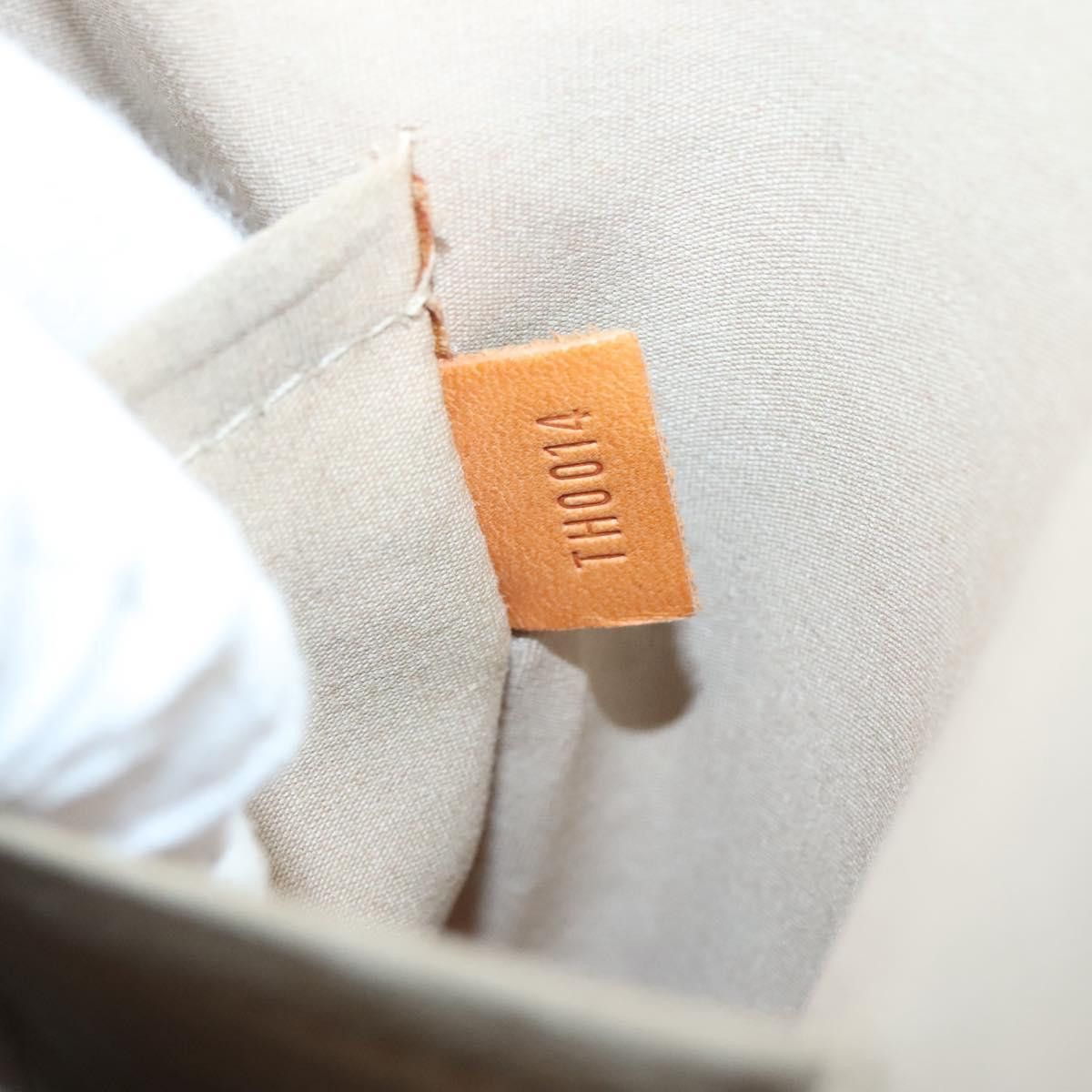 Louis Vuitton LOUIS VUITTON Monogram Vernis Reade MM Hand Bag Beige M91141 Size ONE SIZE - 12 Thumbnail