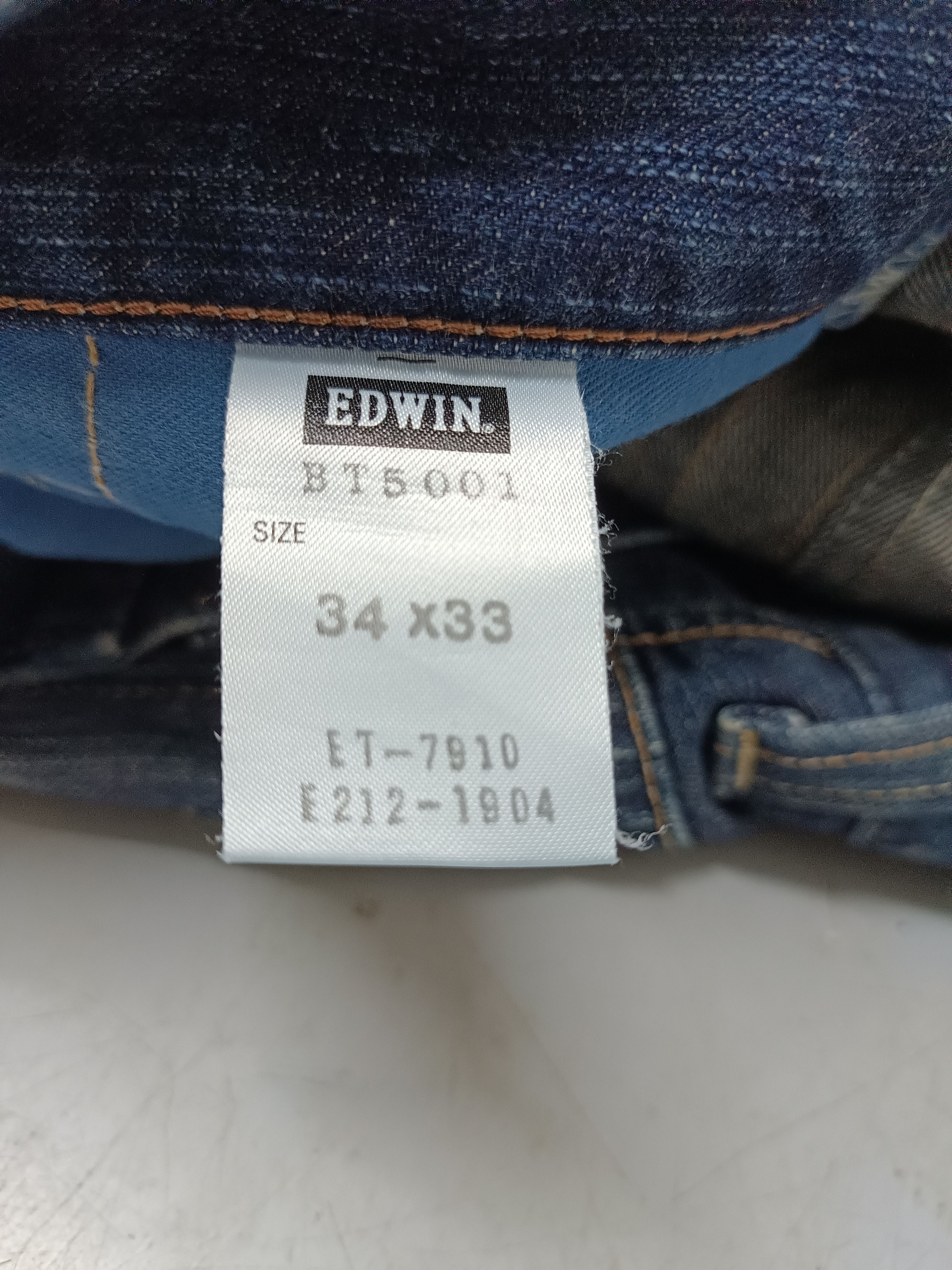Edwin FLARED Edwin 503 Blue Trip Dirty Mud Wash Distressed Jeans Size US 35 - 17 Thumbnail