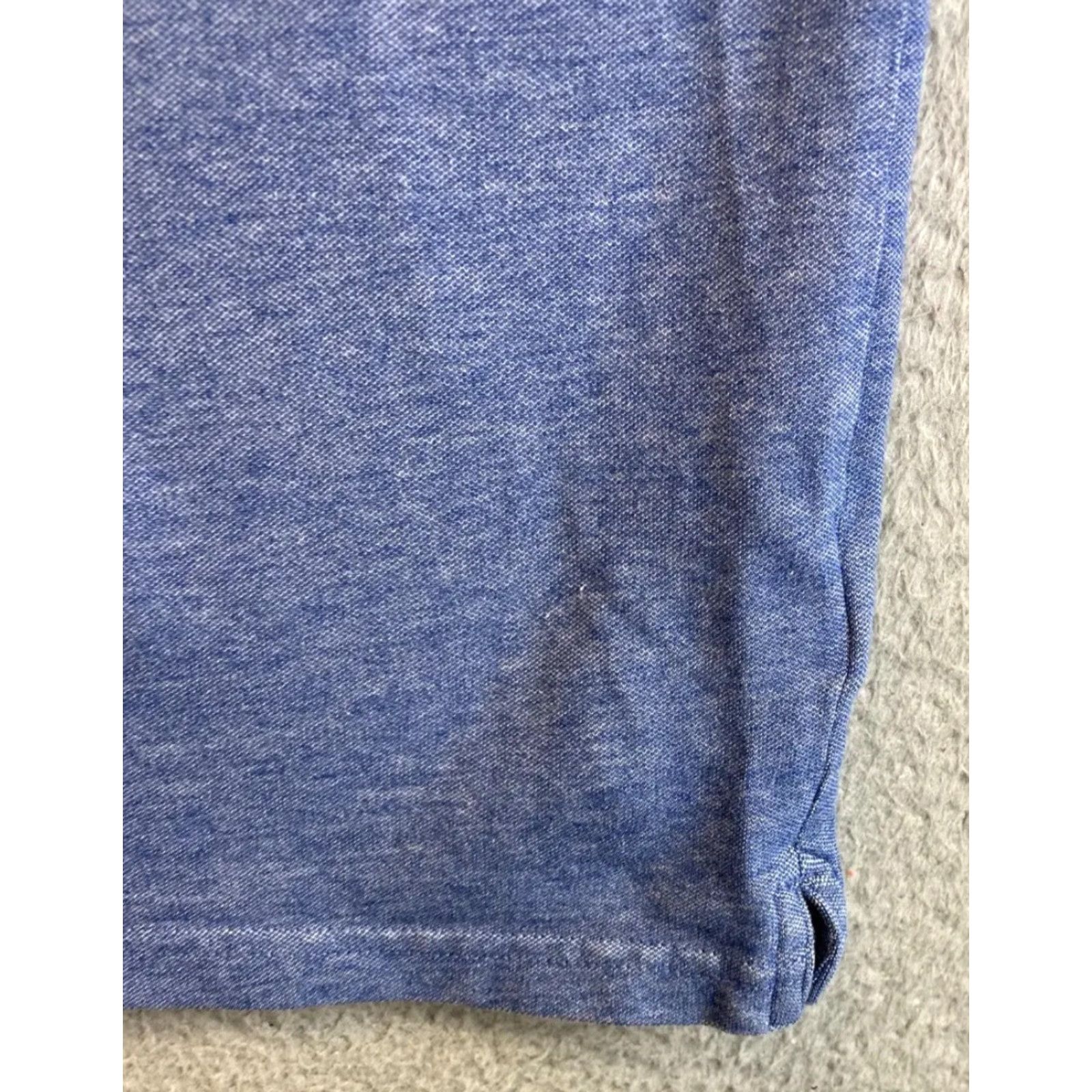 Banana Republic Michael Kors Mens Polo Shirt Large Short Sleeve Blue Cotton Casual Formal Golf Tennis 33-68 Size US L / EU 52-54 / 3 - 6 Thumbnail