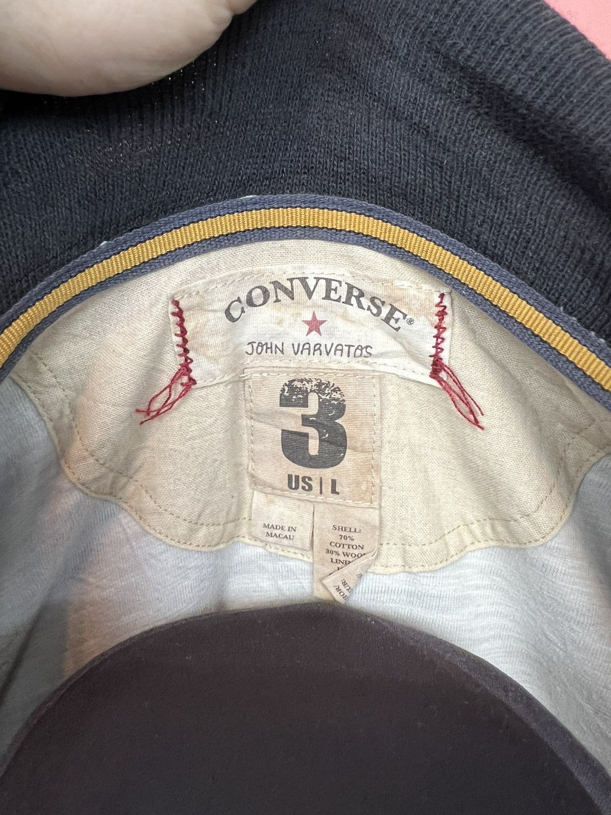 Converse Converse zip track jacket cotton vintage John Varvatos Size US L / EU 52-54 / 3 - 10 Thumbnail