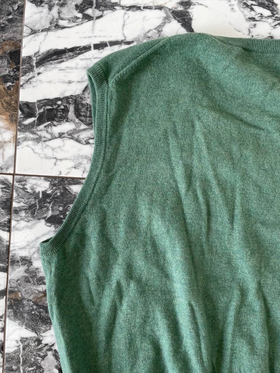Polo Ralph Lauren Vintage Ralph Lauren Merino Wool Men's Green Sleeveless Size US L / EU 52-54 / 3 - 4 Thumbnail