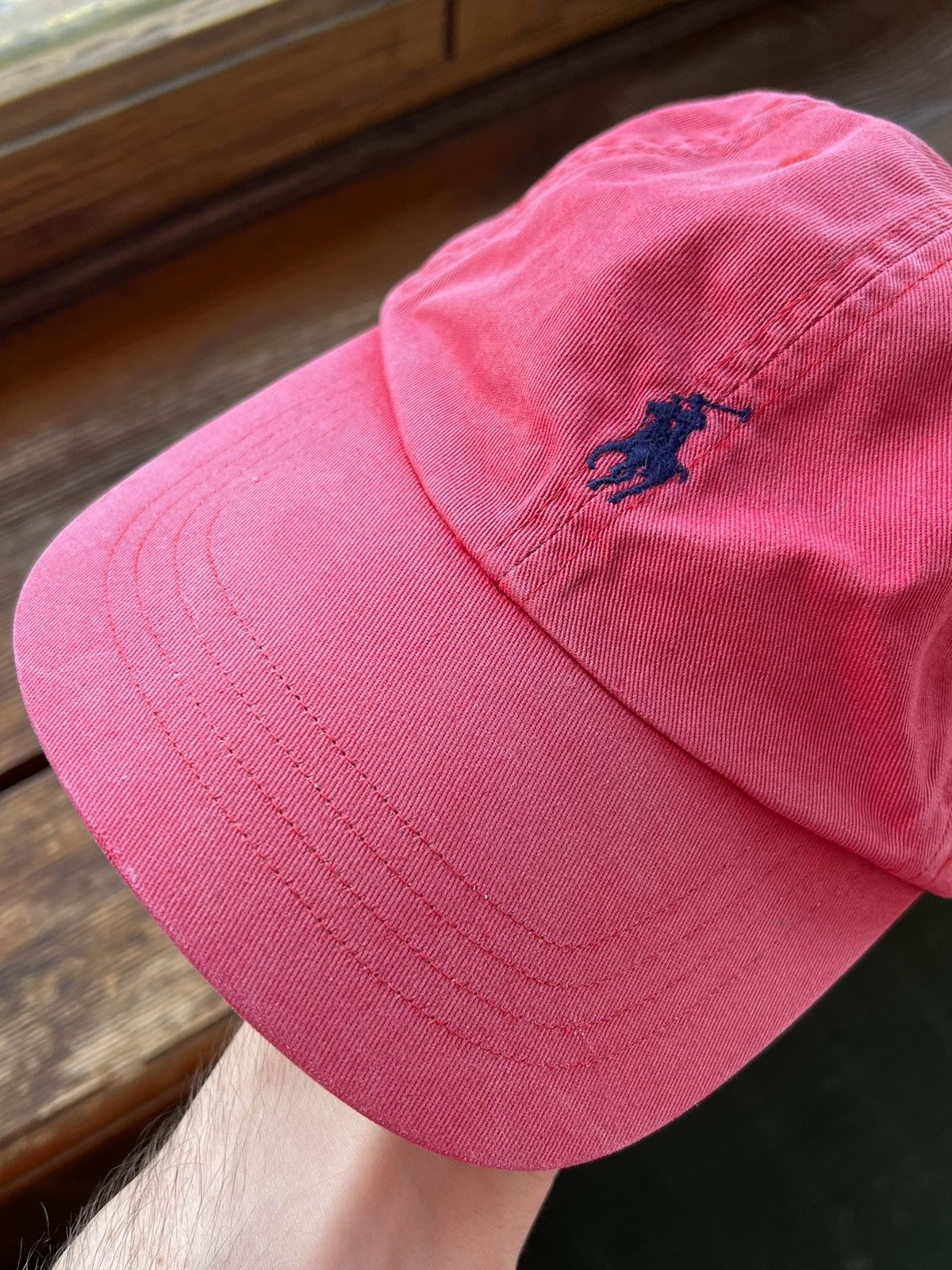 Polo Ralph Lauren Y2K Polo Ralph Lauren Hat Distressed faded Size ONE SIZE - 3 Thumbnail