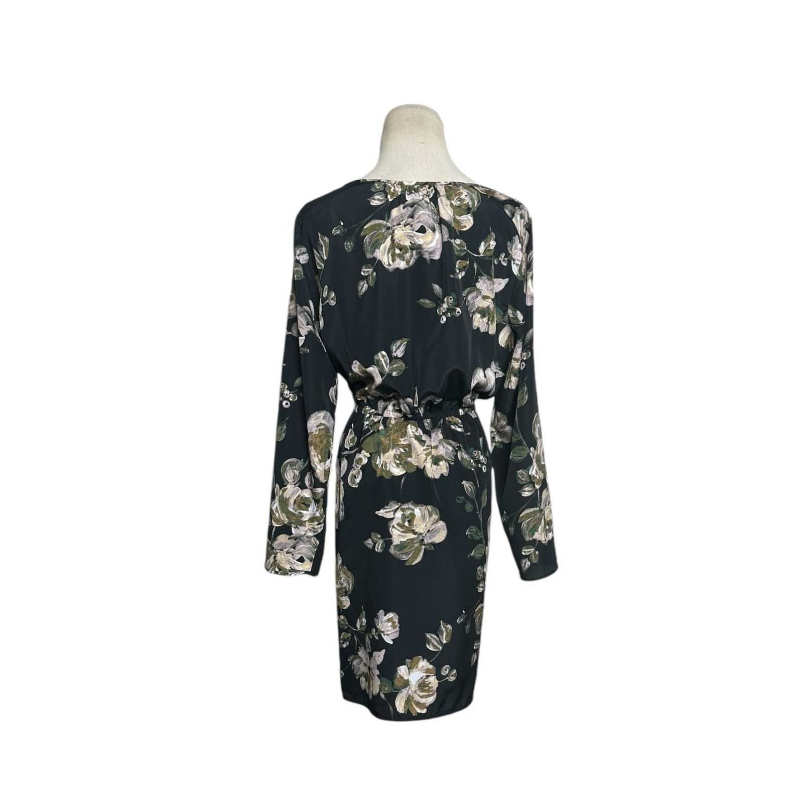 J.Crew J. Crew black cream green floral mini dress size 8 Size M / US 6-8 / IT 42-44 - 12 Thumbnail