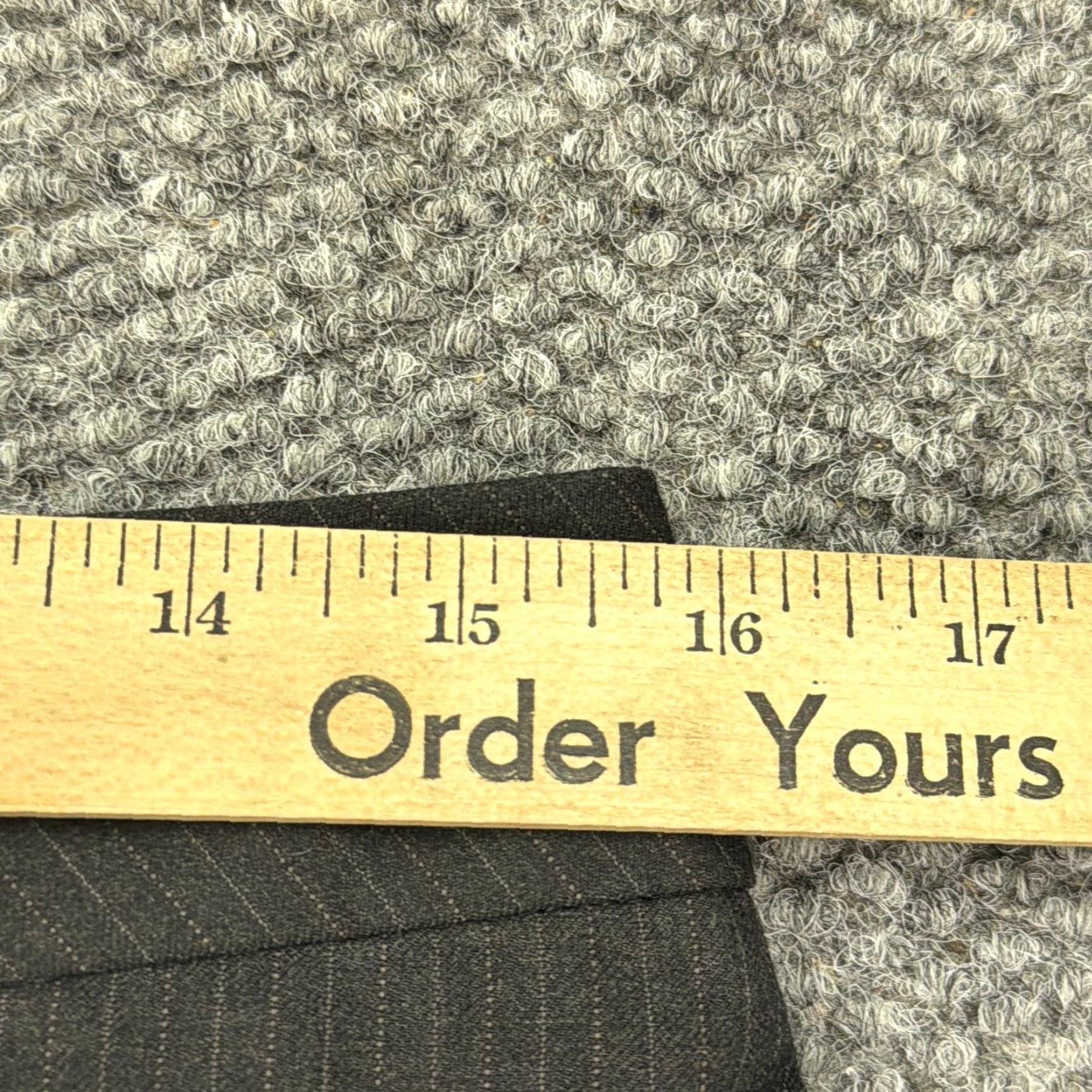 Vintage Herman Geist Skirt Womens 10 Brown Pinstripe A Line High Low Midi Career Office Size 32" / US 10 / IT 46 - 6 Thumbnail