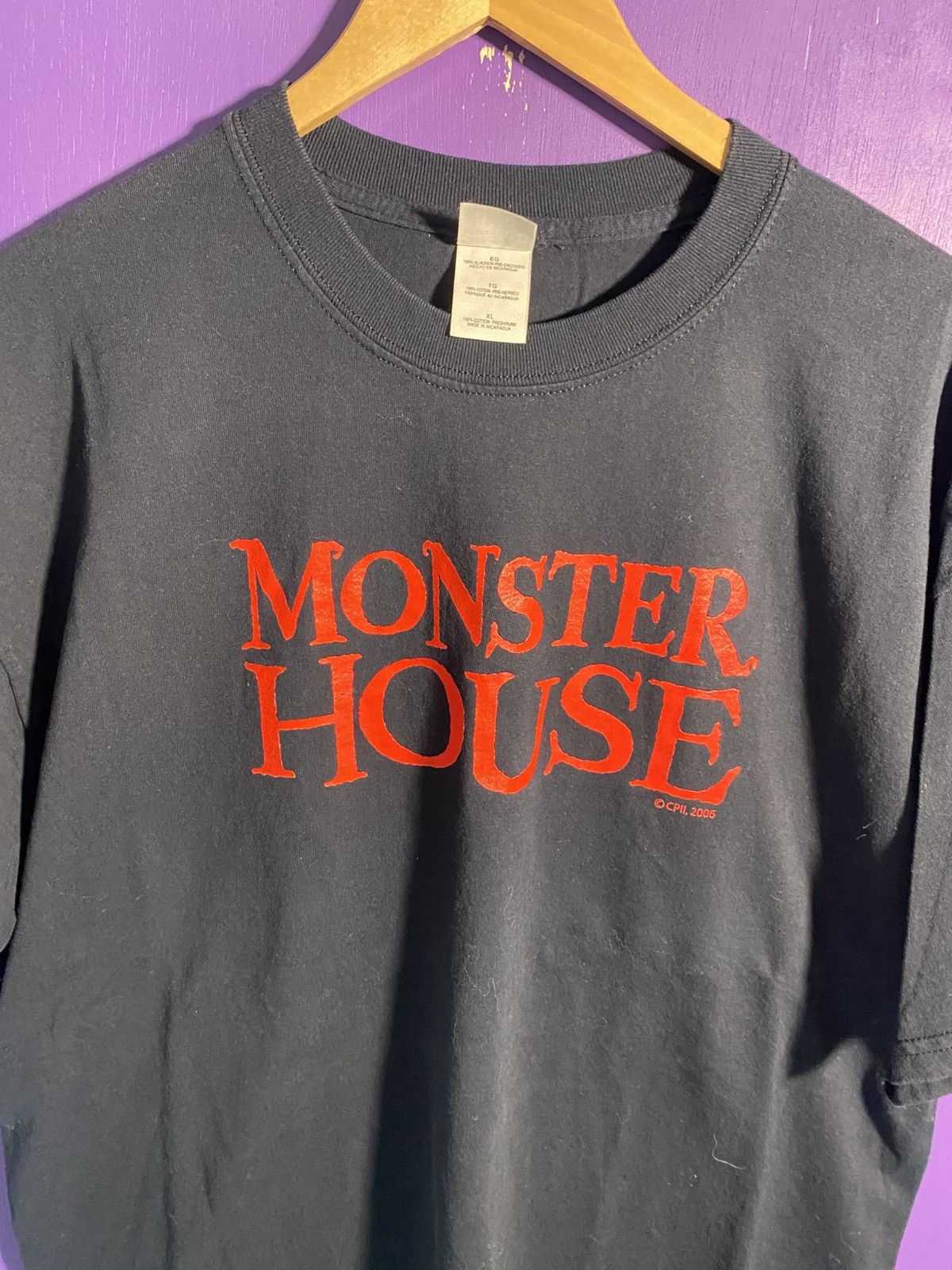 Other Vintage 2006 Monster House movie promo t-shirt Size US XL / EU 56 / 4 - 3 Thumbnail