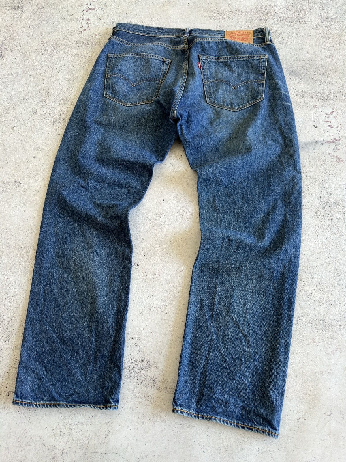 Levi's Levis 501 Blue Denim Jeans Size 36/30 Size US 36 / EU 52 - 1 Thumbnail