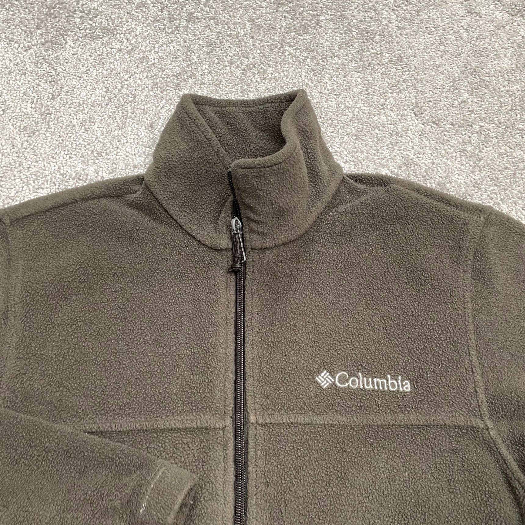 Vintage Columbia Steens Mountain Fleece Jacket Mens Small Brown Full Zip Outdoor Hiking Jacket Size US S / EU 44-46 / 1 - 3 Thumbnail