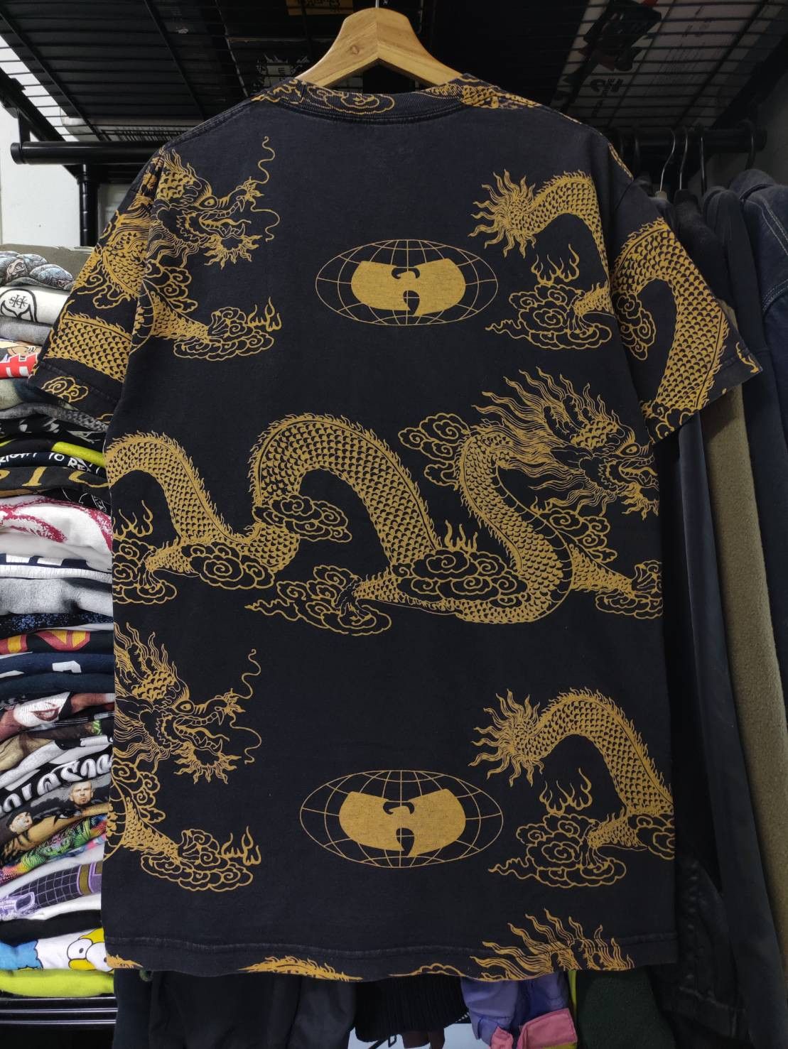 Wu-Tang Clan Wu Tang Wu Wear " Forever " All Over Print T-Shirt Size US M / EU 48-50 / 2 - 2 Thumbnail