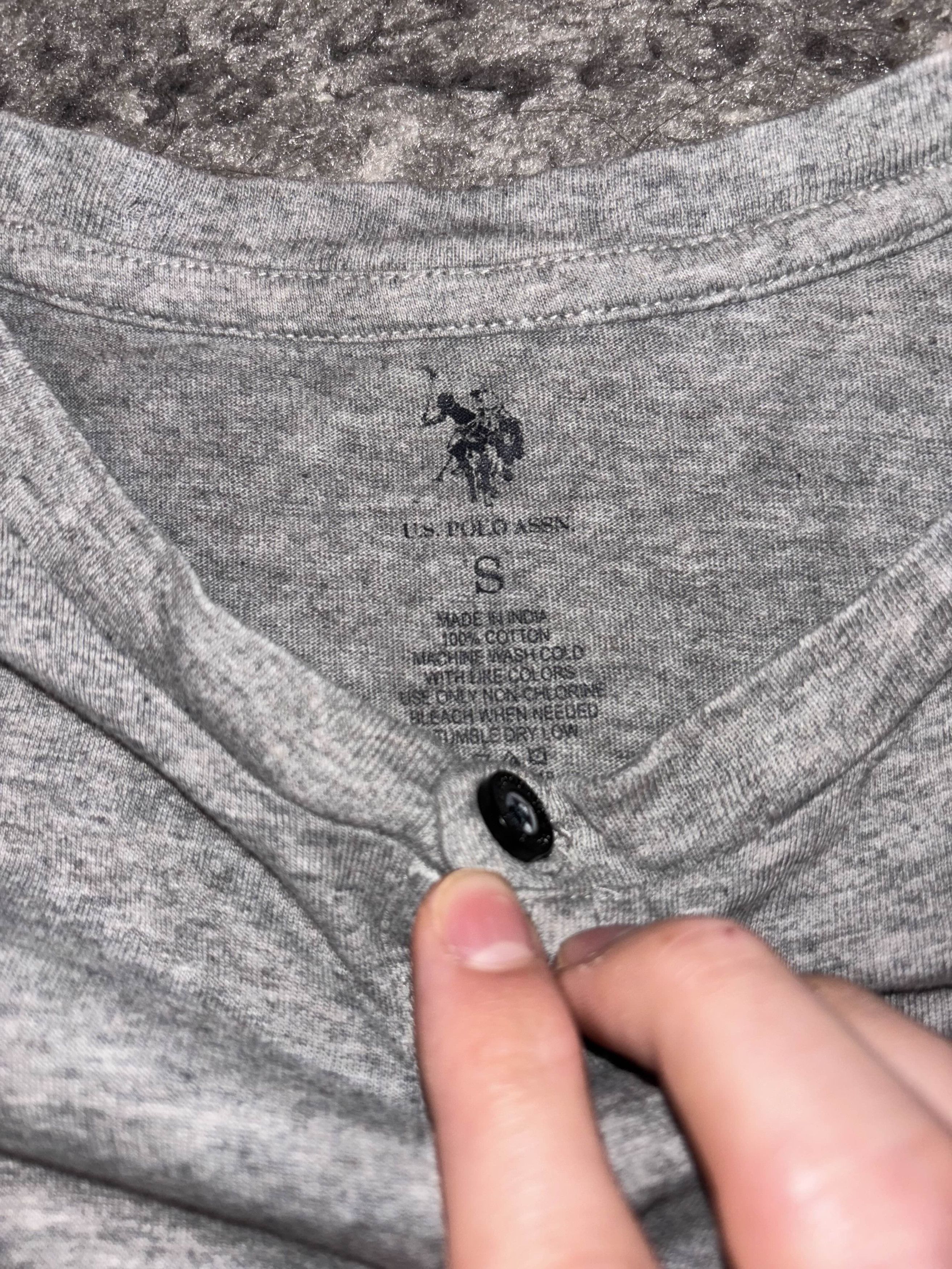 U.S. Polo Assn. Y2K U.S. Polo Assn. Womens Henley Shirt Size S / US 4 / IT 40 - 3 Thumbnail