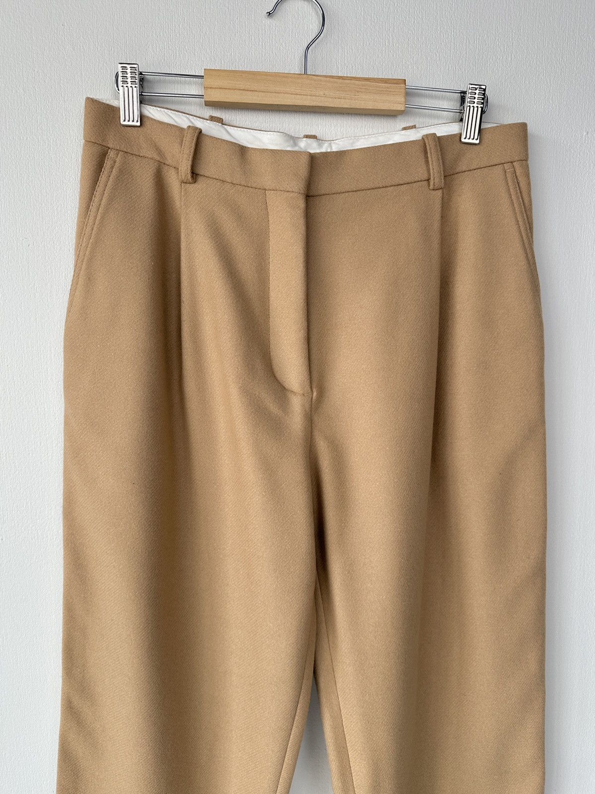 Acne Studios ACNE STUDIOS Tabea Flannel PAW17 Wool Cashmere Crop Trousers Size 27" / US 4 / IT 40 - 5 Thumbnail