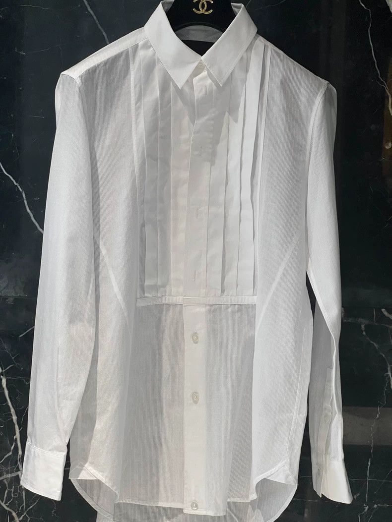 Number (N)ine Number (N)ineMiyashita Takayu Pleated Shirt 2503-Nextarrow Size US M / EU 48-50 / 2 - 1 Thumbnail