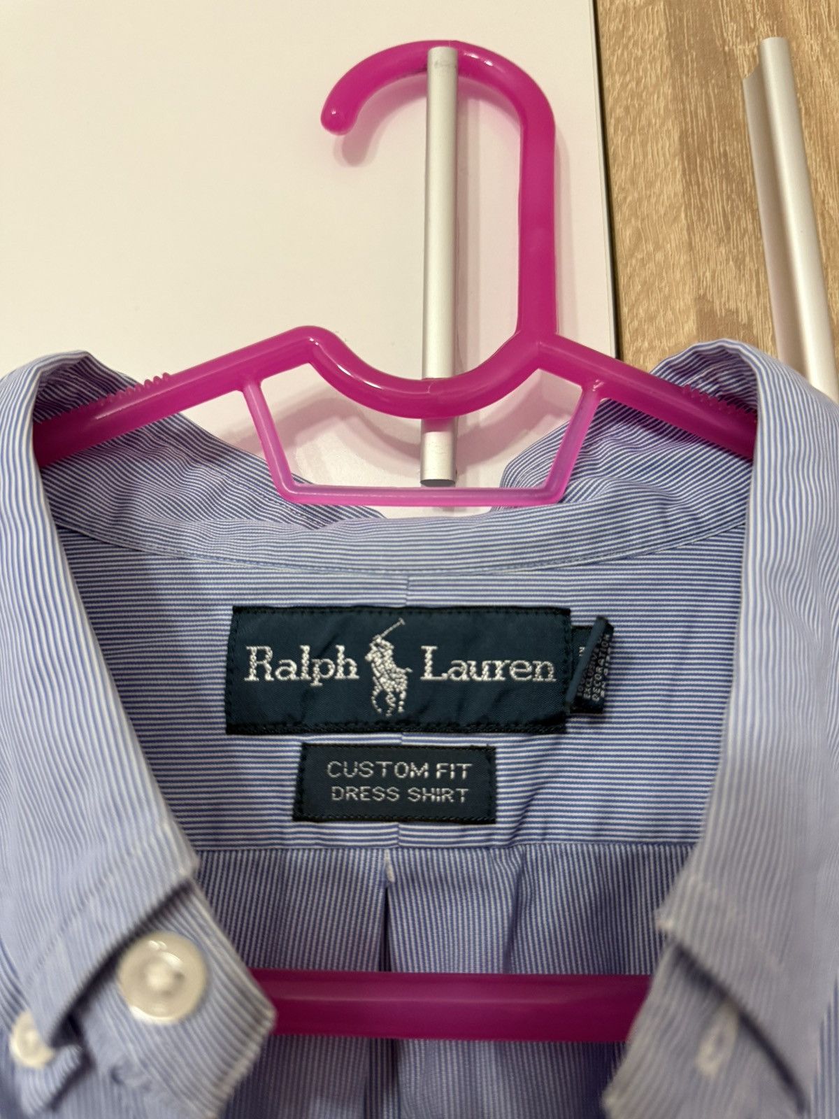 Polo Ralph Lauren Polo Ralph Lauren Dress Shirt Size US XL / EU 56 / 4 - 3 Thumbnail