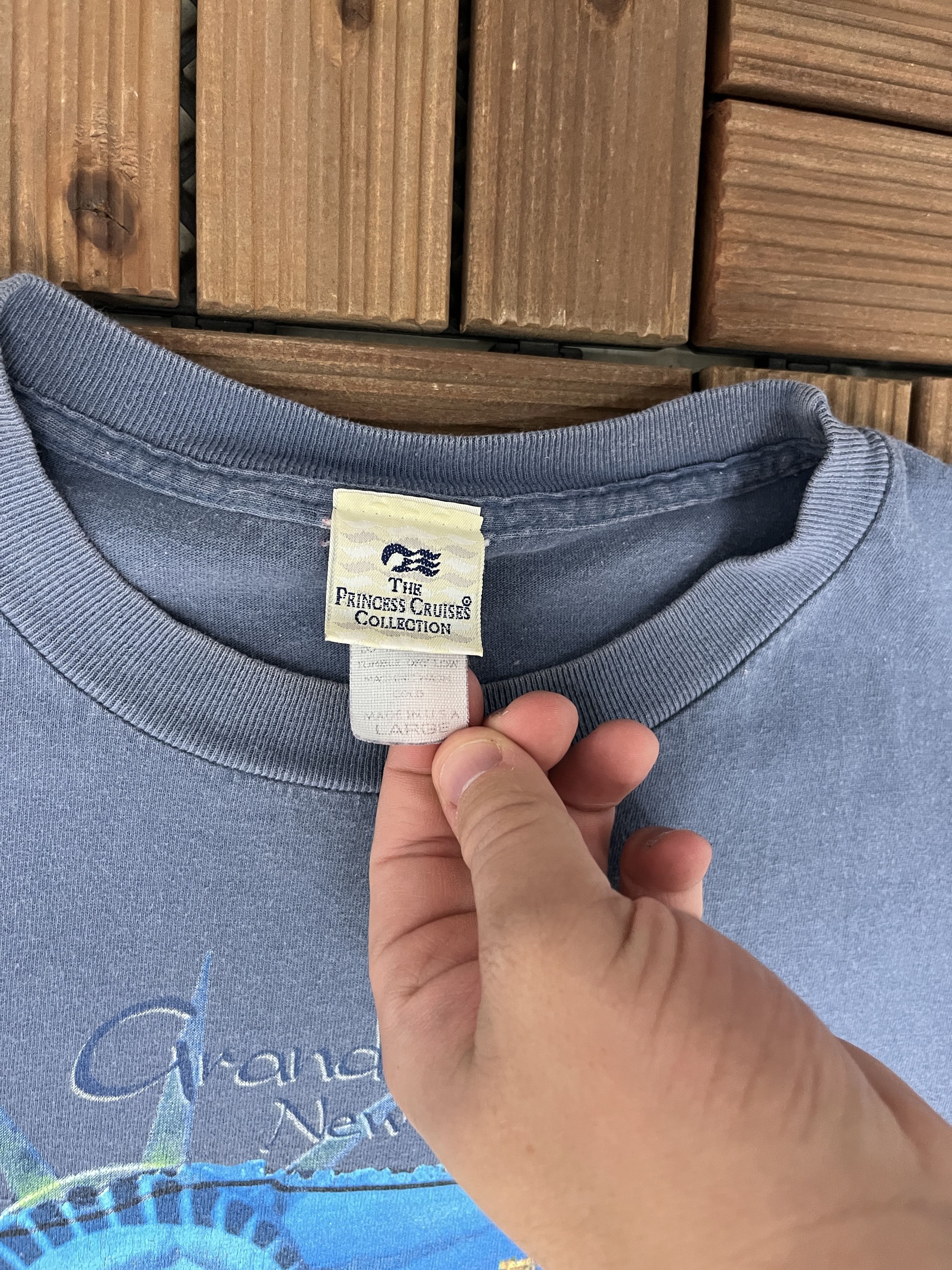Vintage Grand Princess Cruises Inaugural Season 1998 Vintage T-Shirt Size US M / EU 48-50 / 2 - 5 Thumbnail