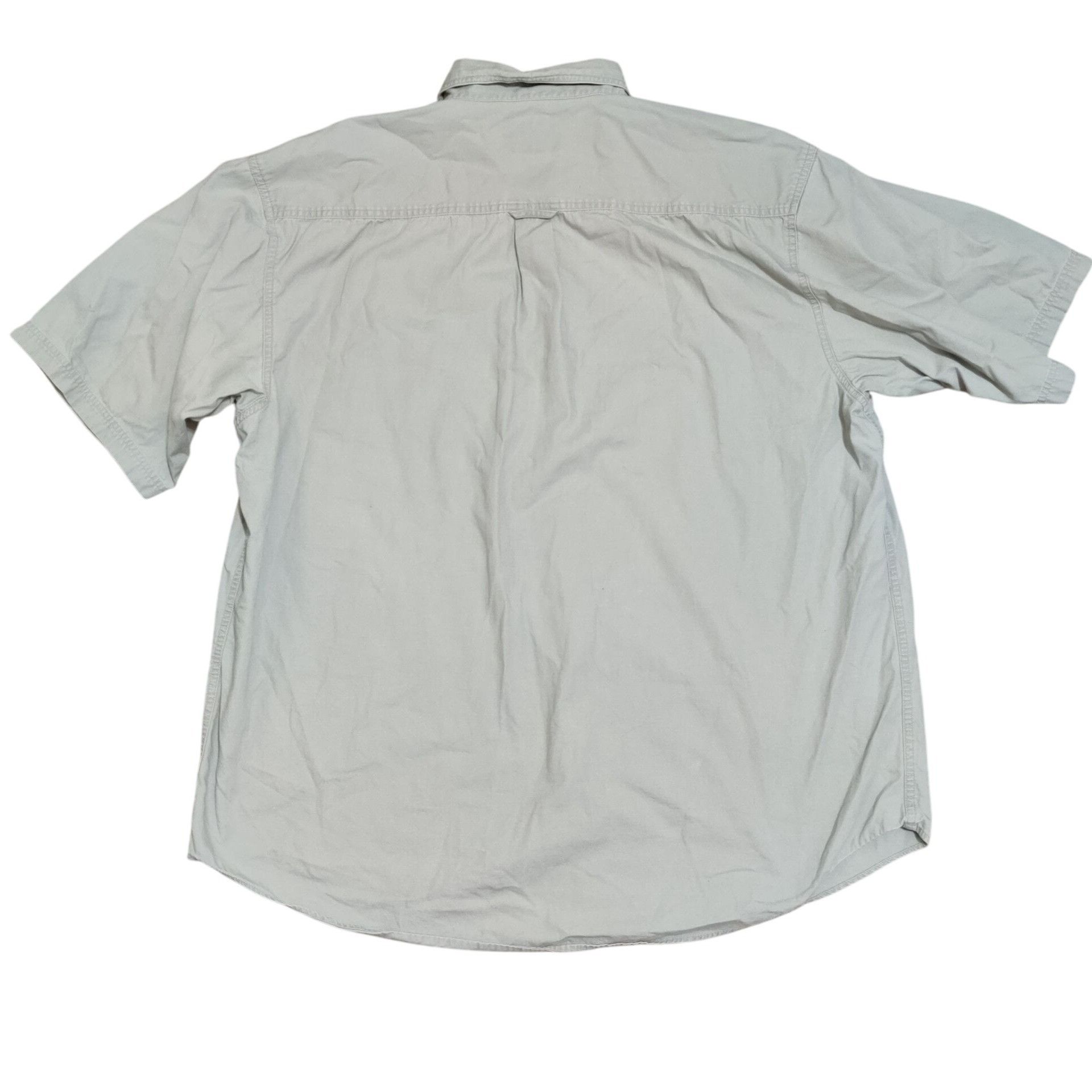Other Michael Austin XL Button Down Shirt Olive Grey 100% Cotton S Size US XL / EU 56 / 4 - 2 Thumbnail