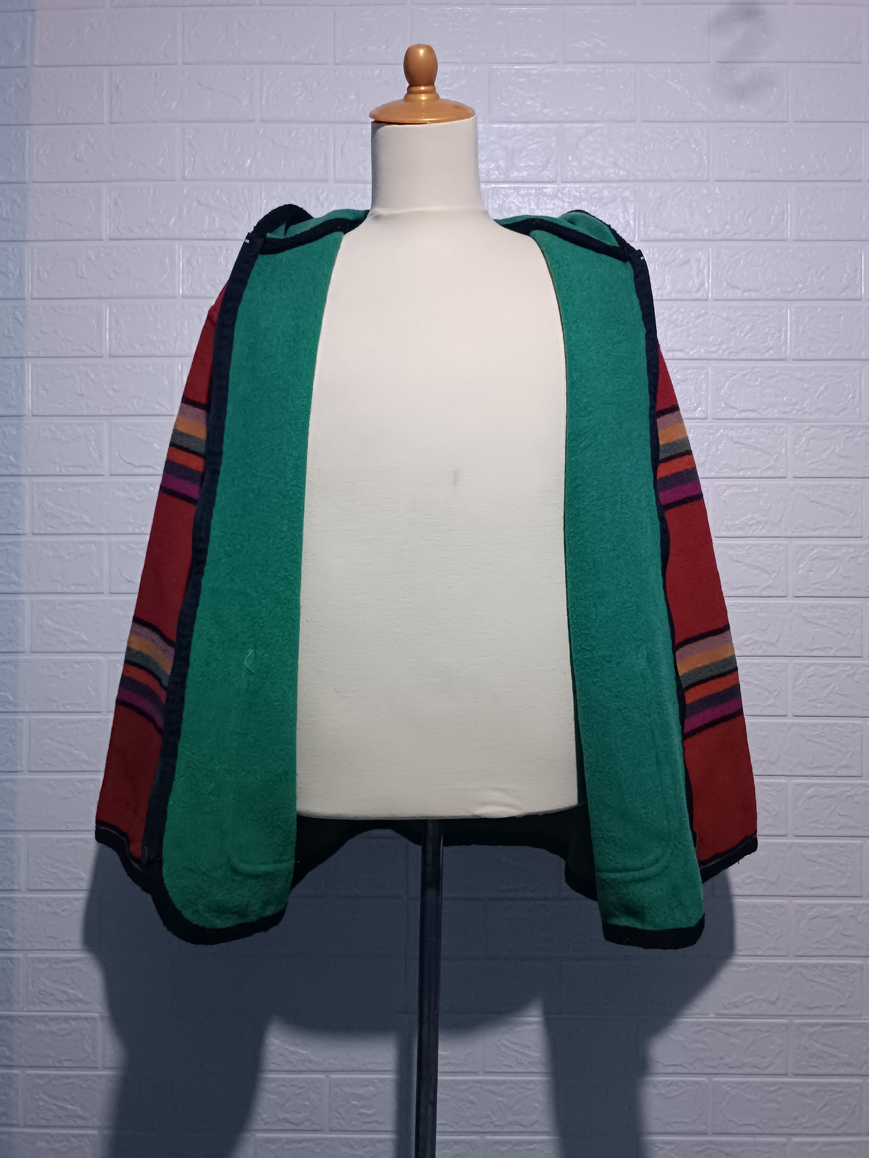 Japanese Brand Vintage Limited Collection Blanket Coat Wool Hoodie Jacket Size US L / EU 52-54 / 3 - 5 Thumbnail