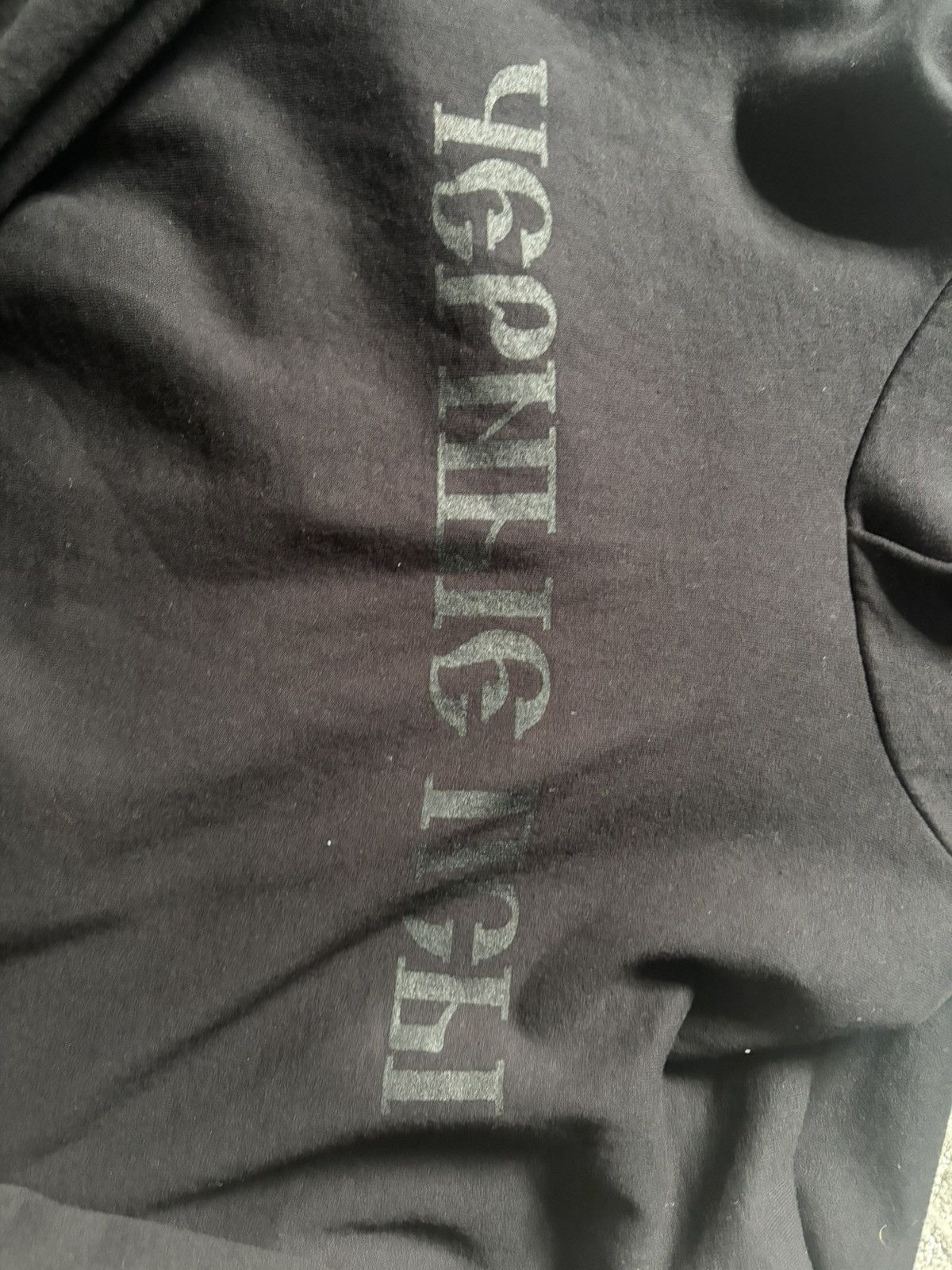 Yeezy Yeezy X Gosha “Black Dogs” hoodie Size 3 Size US XL / EU 56 / 4 - 2 Thumbnail