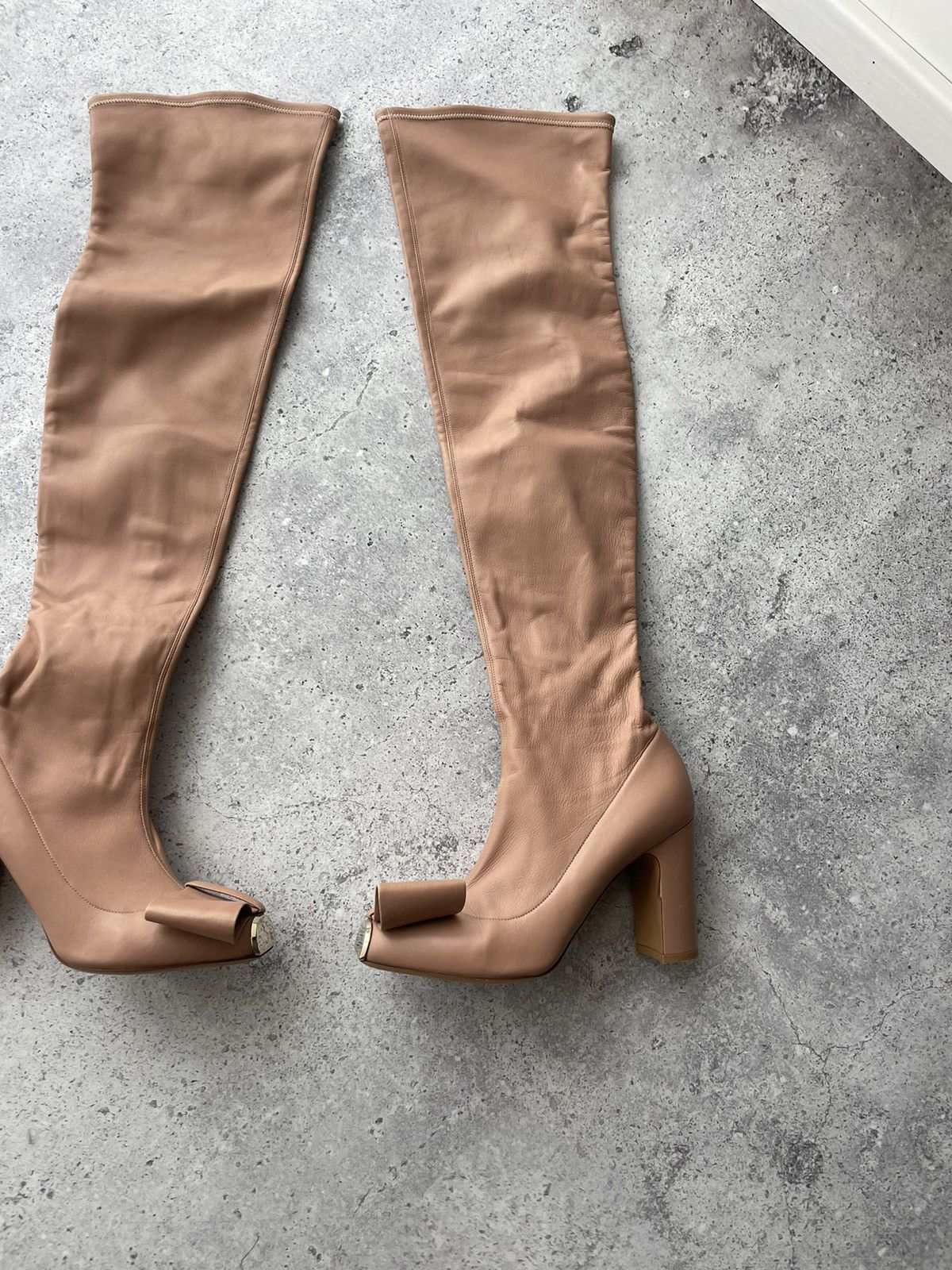 Valentino Valentino Garavani Thigh High Heels Over The Knee boots Size US 10 / IT 40 - 3 Thumbnail