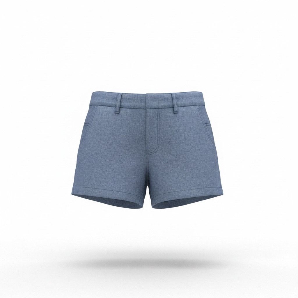 Gap Gap Khakis Women’s Chambray Shorts Size 4 City 3 Inch Blue Size 27" / US 4 / IT 40 - 1 Thumbnail
