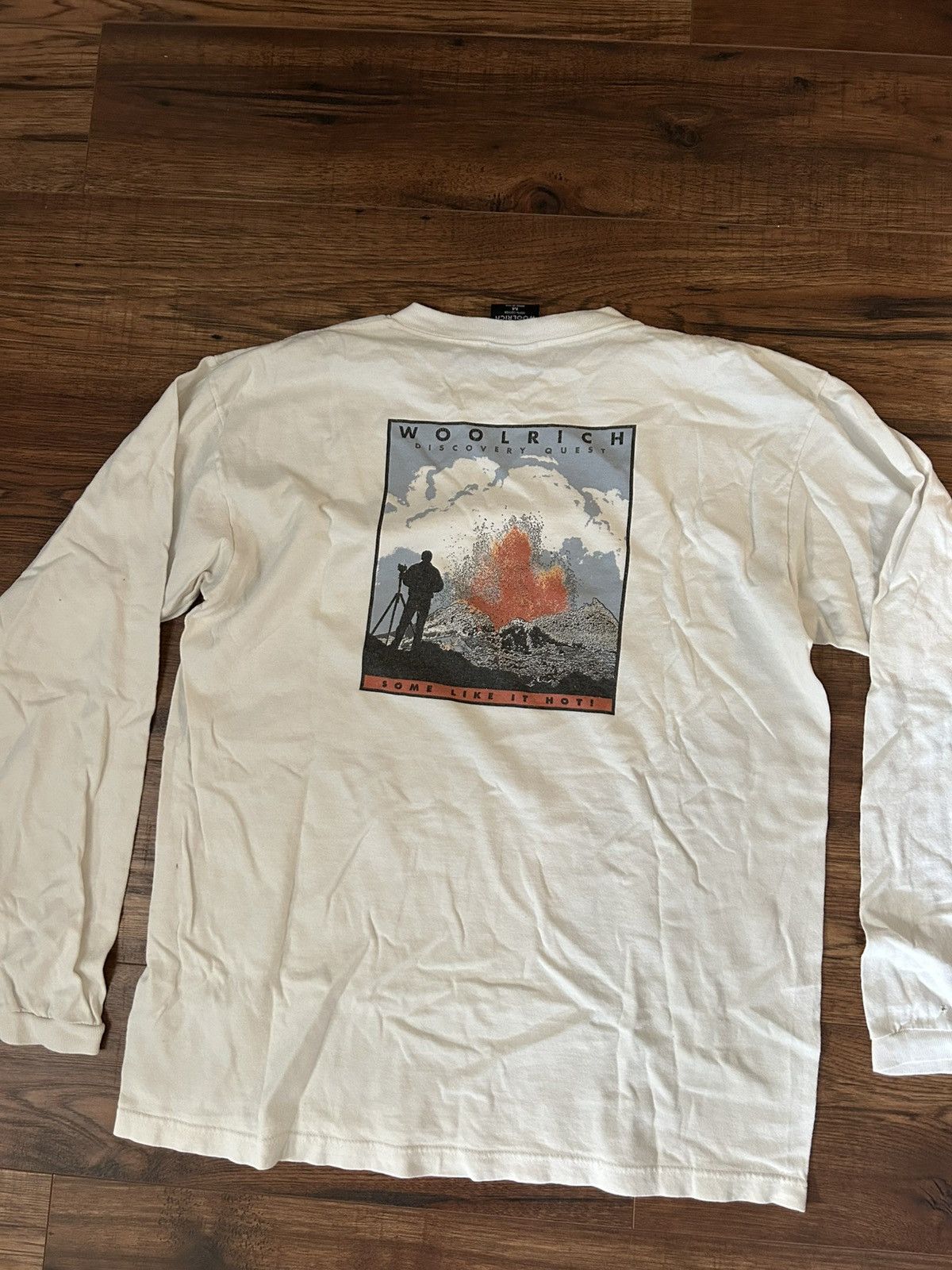 Woolrich Woolen Mills Vintage Woolrich x Discovery Channel Hiking Longsleeve Shirt Size US L / EU 52-54 / 3 - 1 Thumbnail